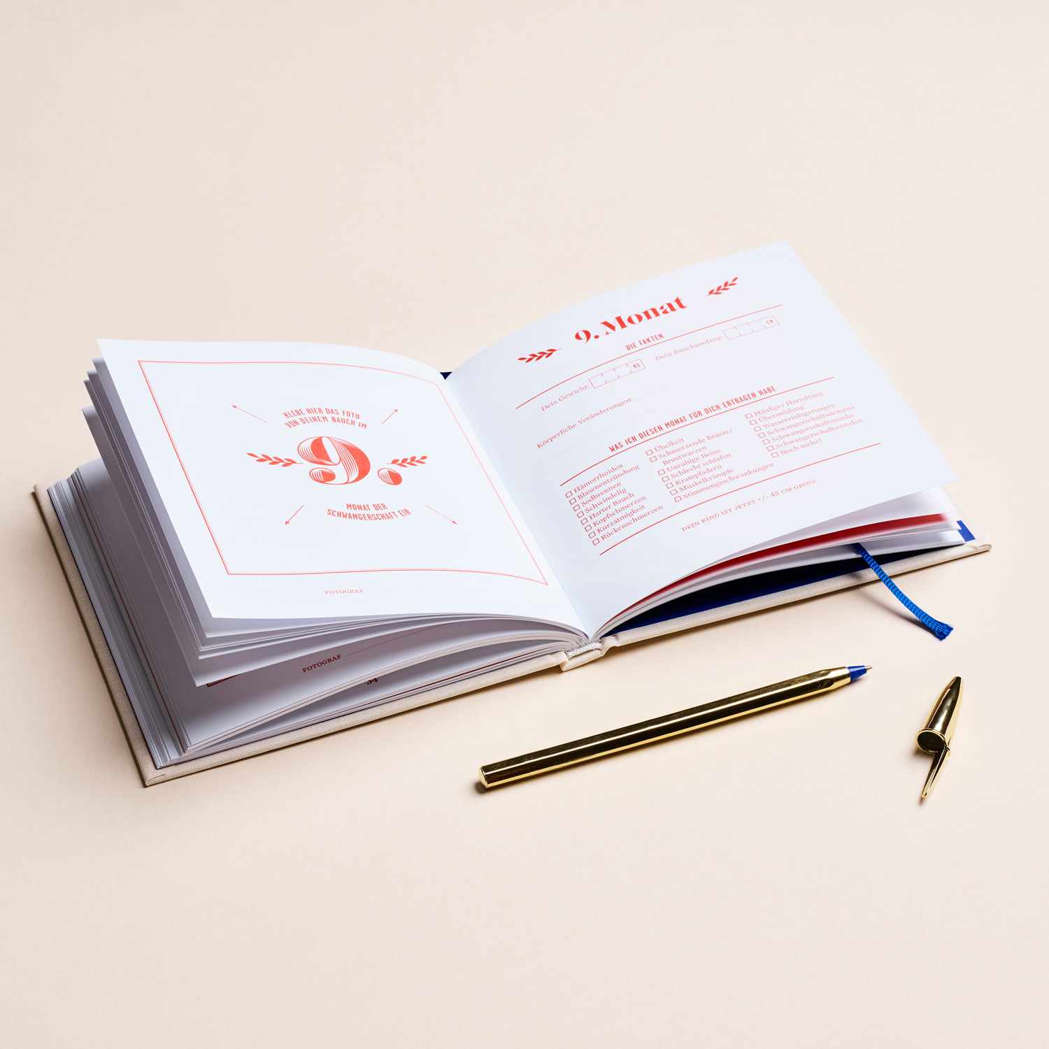 9 MONATE | The wonderful years | BOOK for parents to be | German | Stratier