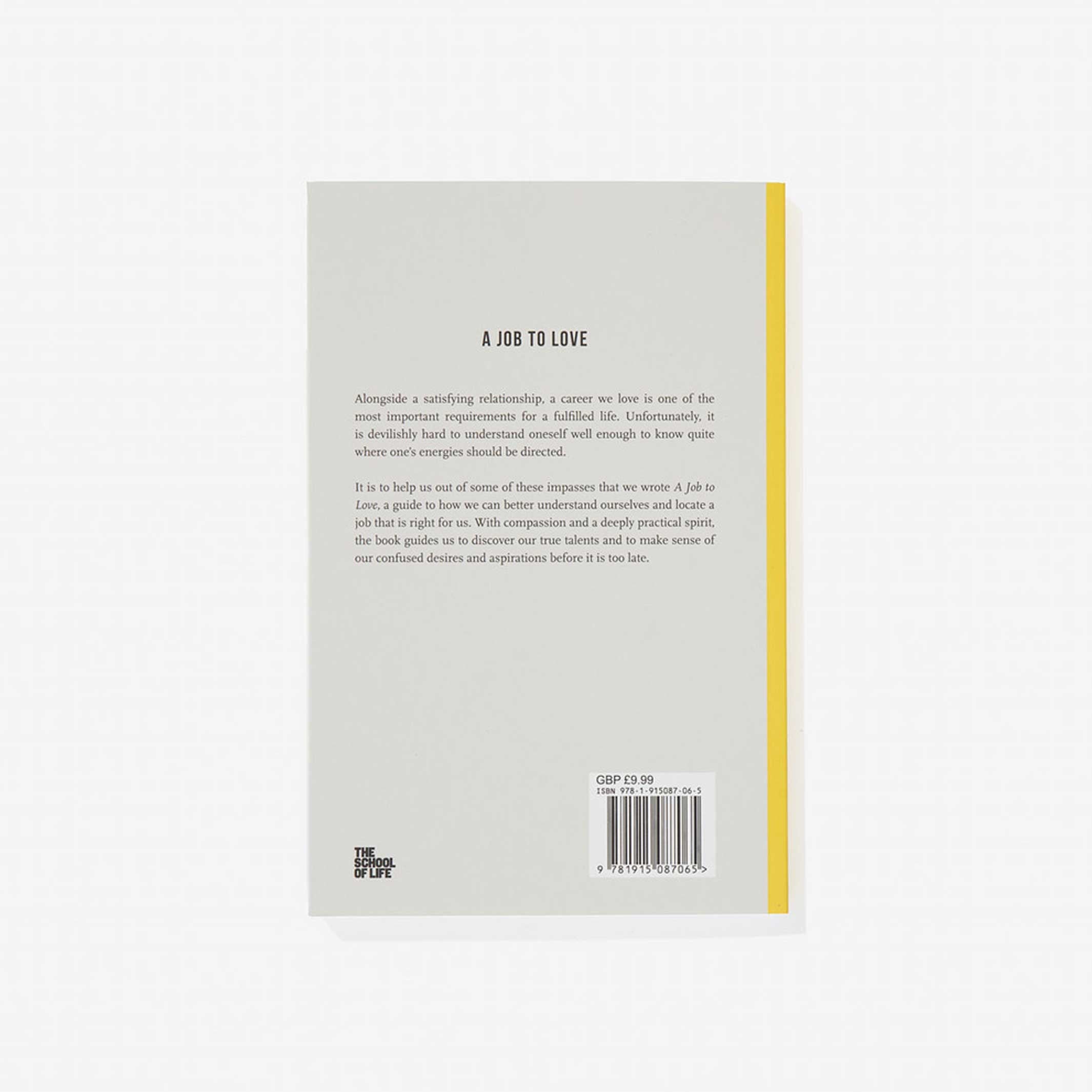 UN TRAVAIL À AIMER | PAPIER | Édition anglaise | The School of Life