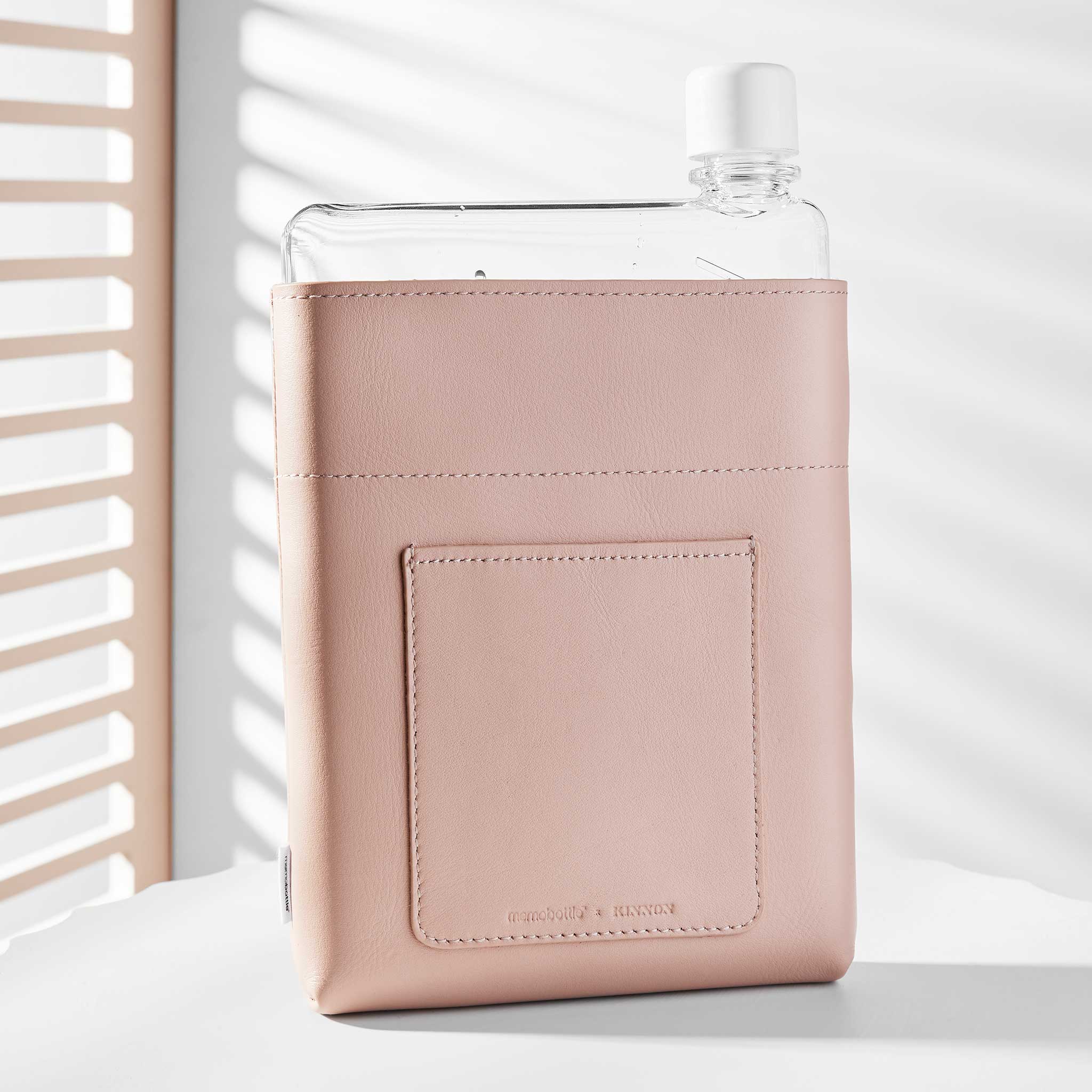 COUVERTURE DE PROTECTION en cuir A5 | pour bouteille mémo A5 BOUTEILLE D'EAU