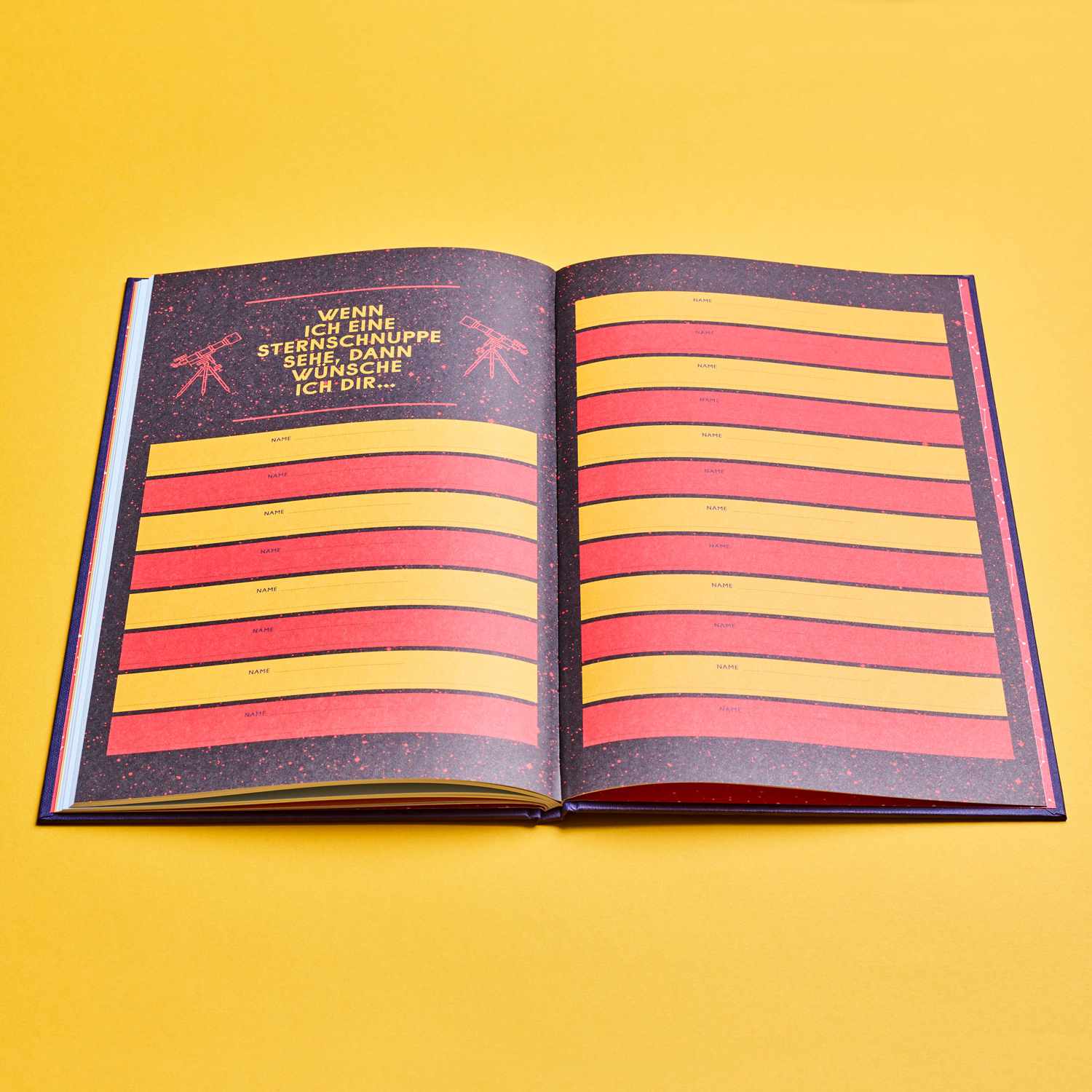 ASTRONAUTEN | BOOK OF FRIENDS for Boys | German | Stratier