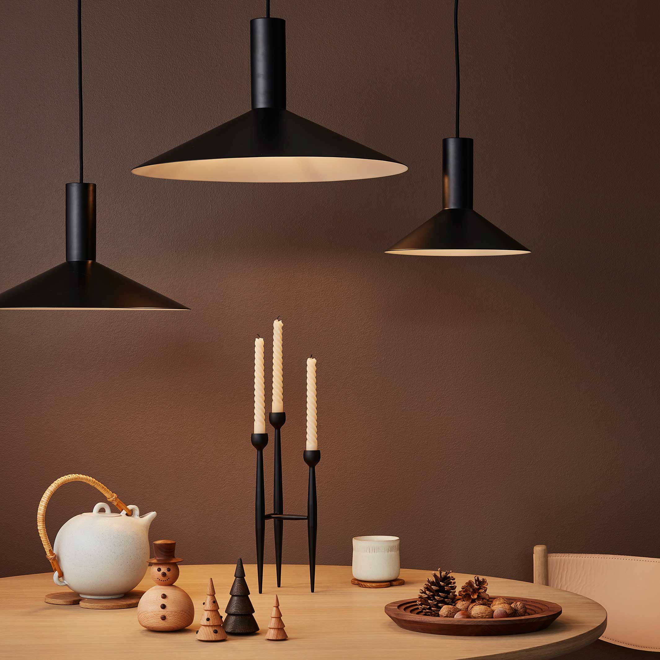 APOLLO - 3-armiger Kerzenständer | Tonn P | Spring Copenhagen