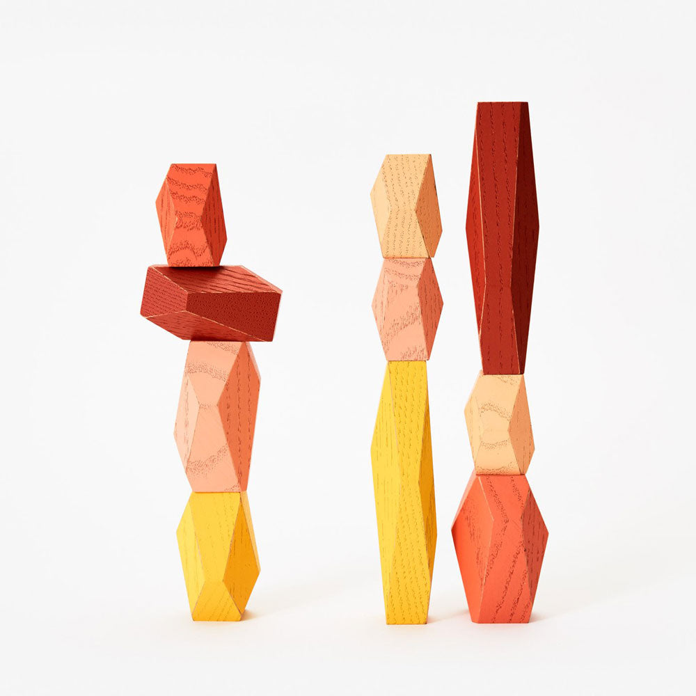 BALANCING BLOCKS - Wooden Toy Building Blocks | Fort Standard | Areaware
