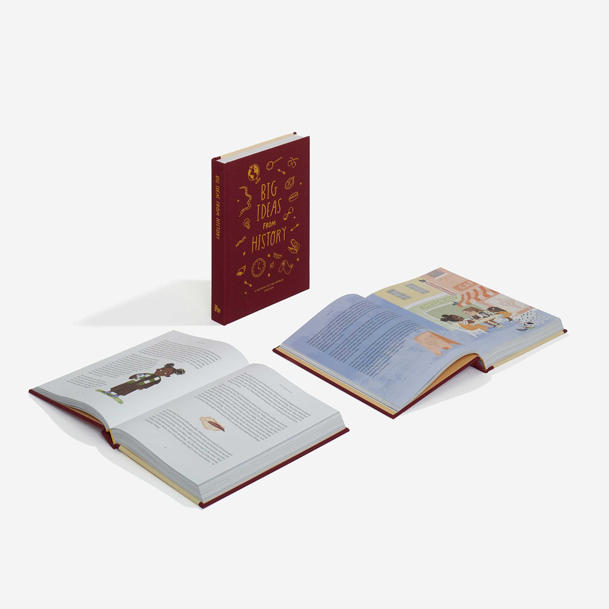 BIG IDEAS FROM HISTORY | LIVRE D'HISTOIRES pour ENFANTS | Édition anglaise | The School of Life