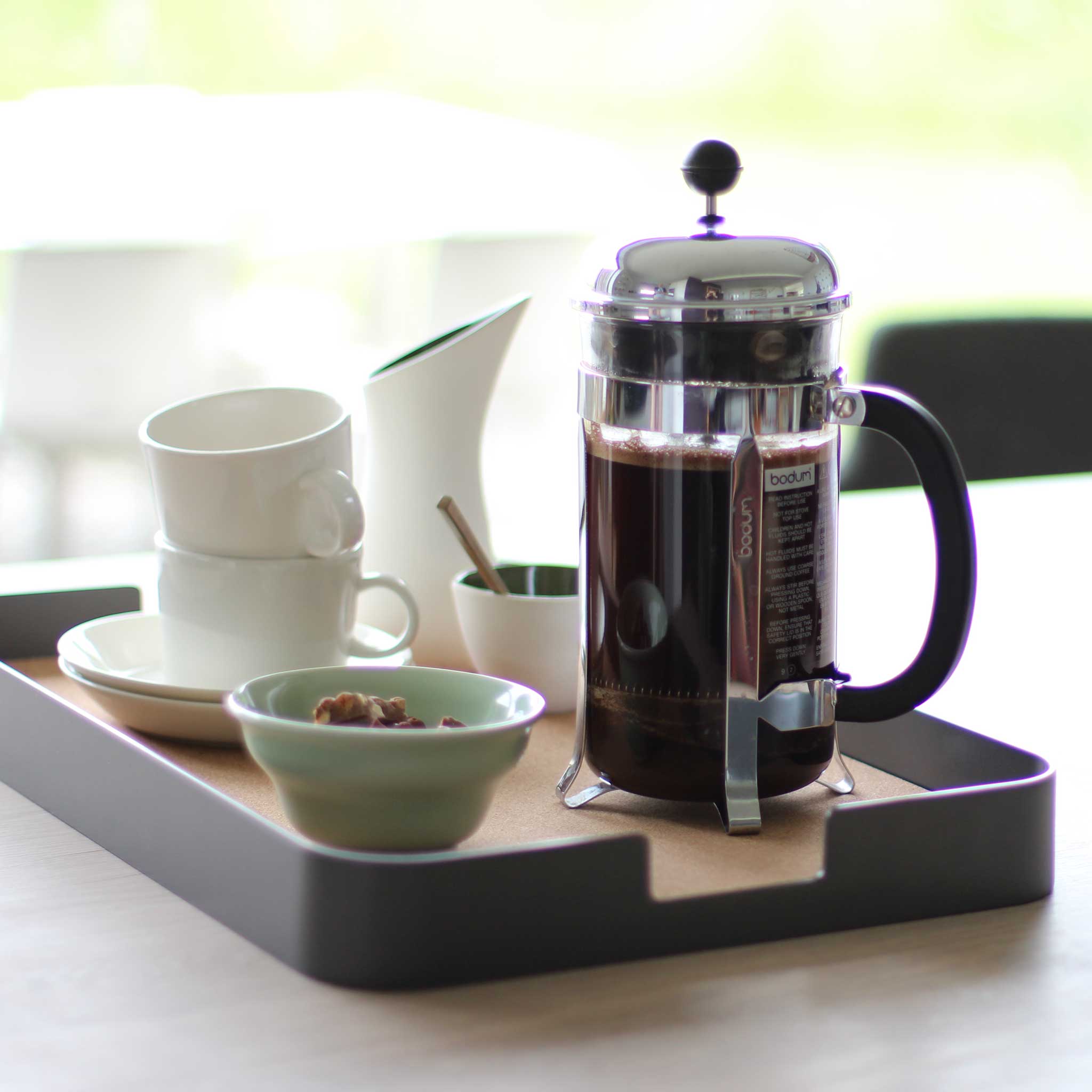 BIG HUG TRAY - Serviertablett - 44x30 cm - Hans Thyge & Co | DesignBite