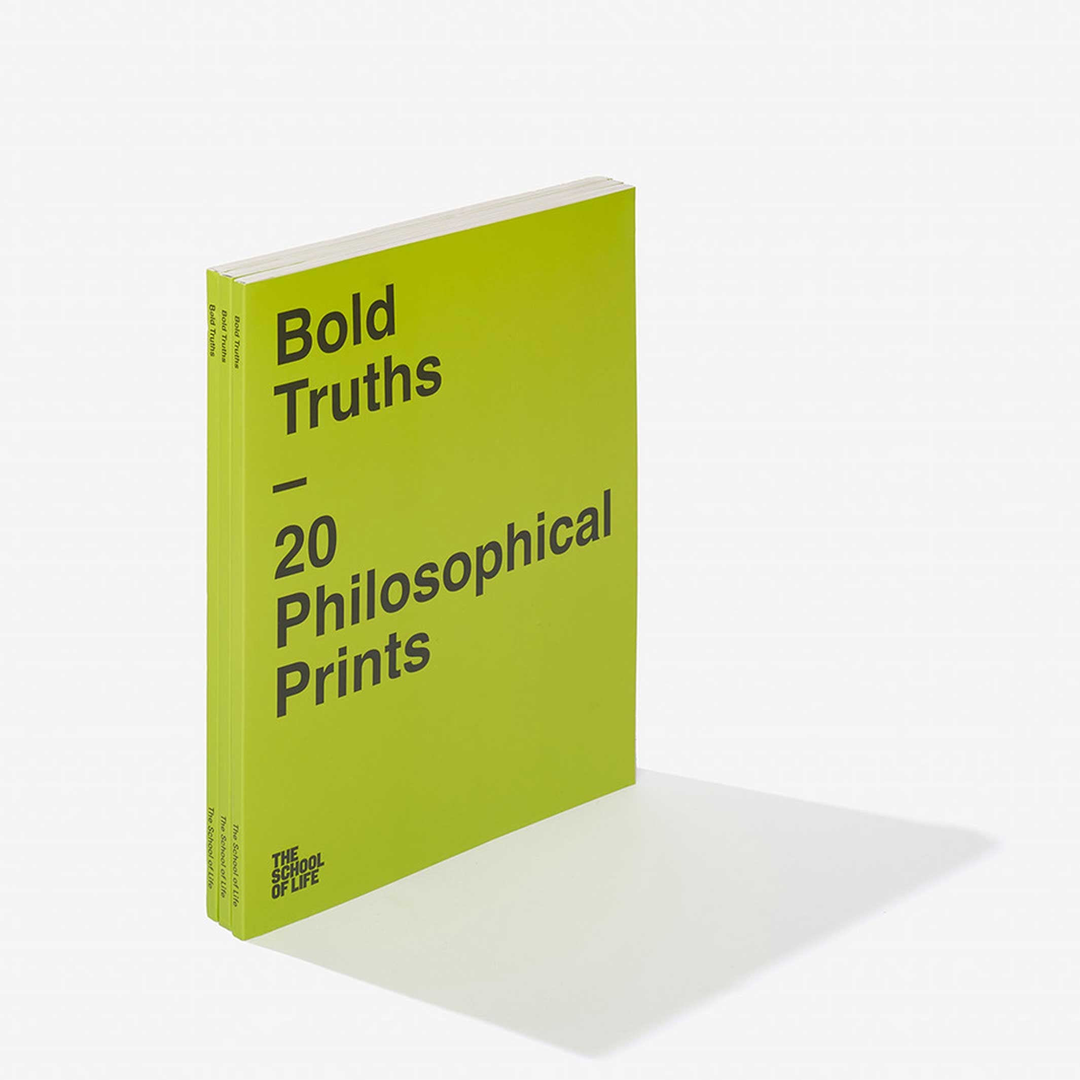 BOLD TRUTHS - Poster-Buch mit 20 Philosophical Prints - English Edition | The School of Life