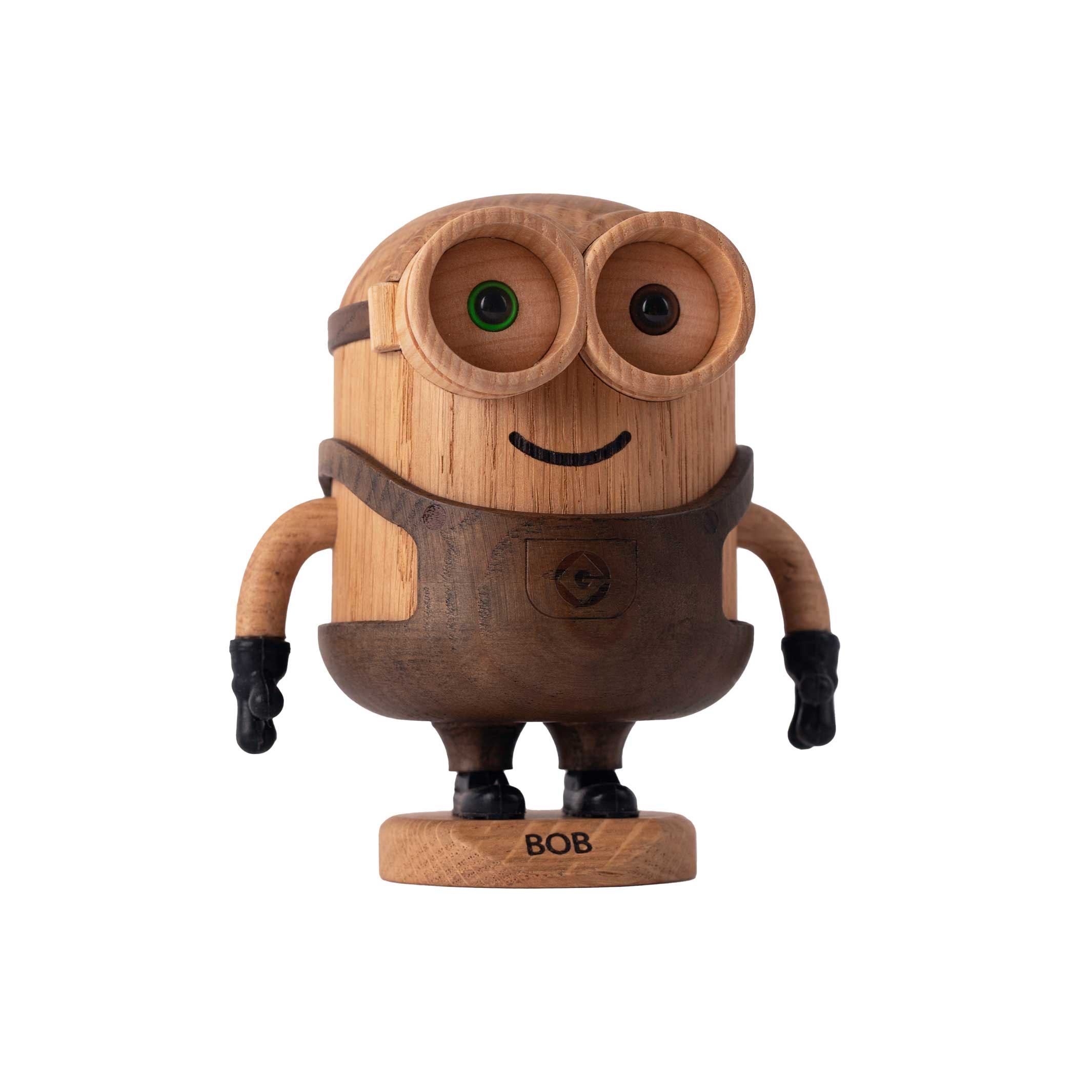 BOB Small - BOYHOOD x Minions - Holzfigur Eiche 11,5 cm hoch - Jakob Burgsø | boyhood