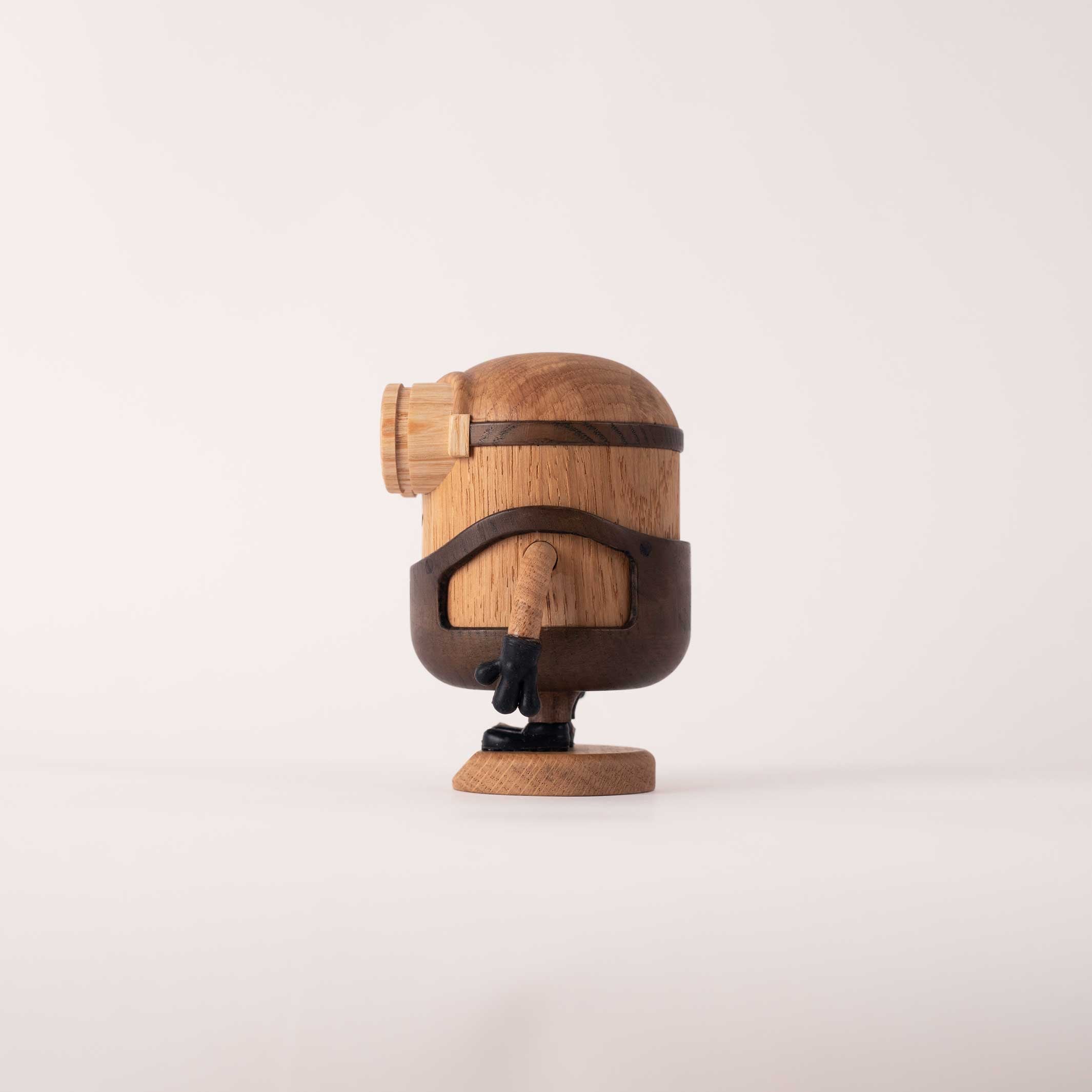 BOB Large - BOYHOOD x Minions - Holzfigur Eiche 17,5 cm hoch - Jakob Burgsø | boyhood