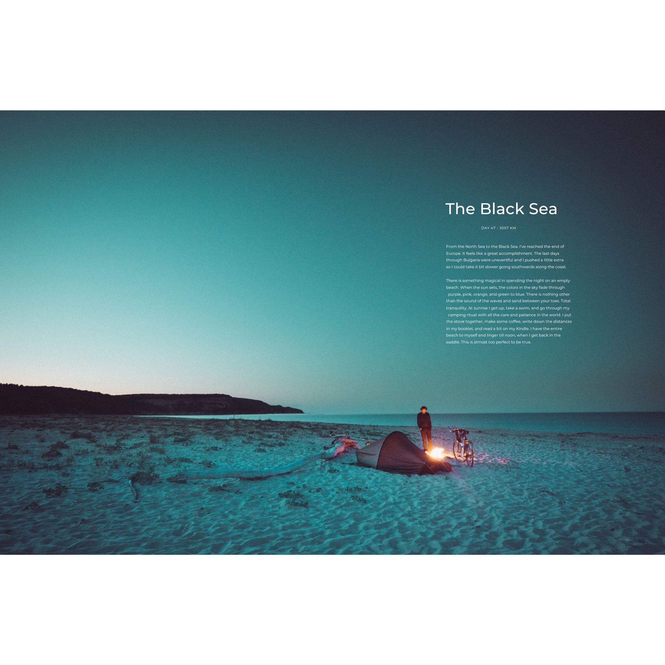 ONE YEAR ON A BIKE - book - English | Martijn Doolaard | Gestalten Verlag