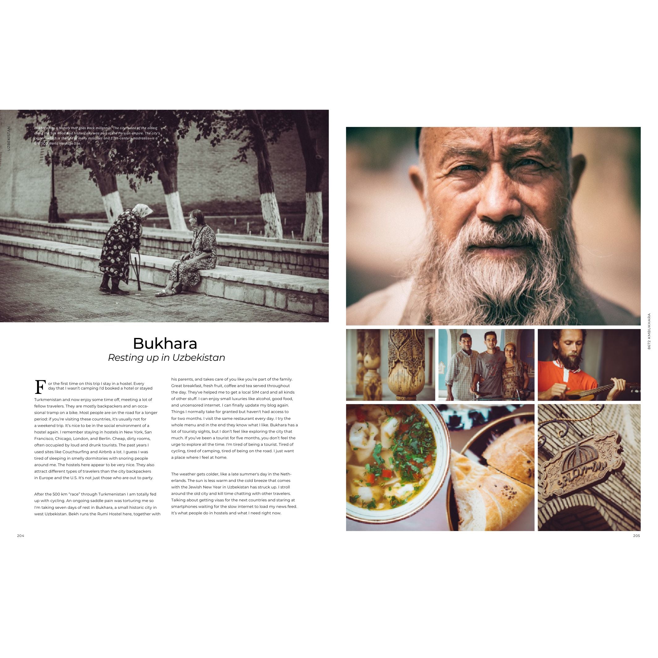 ONE YEAR ON A BIKE - book - English | Martijn Doolaard | Gestalten Verlag