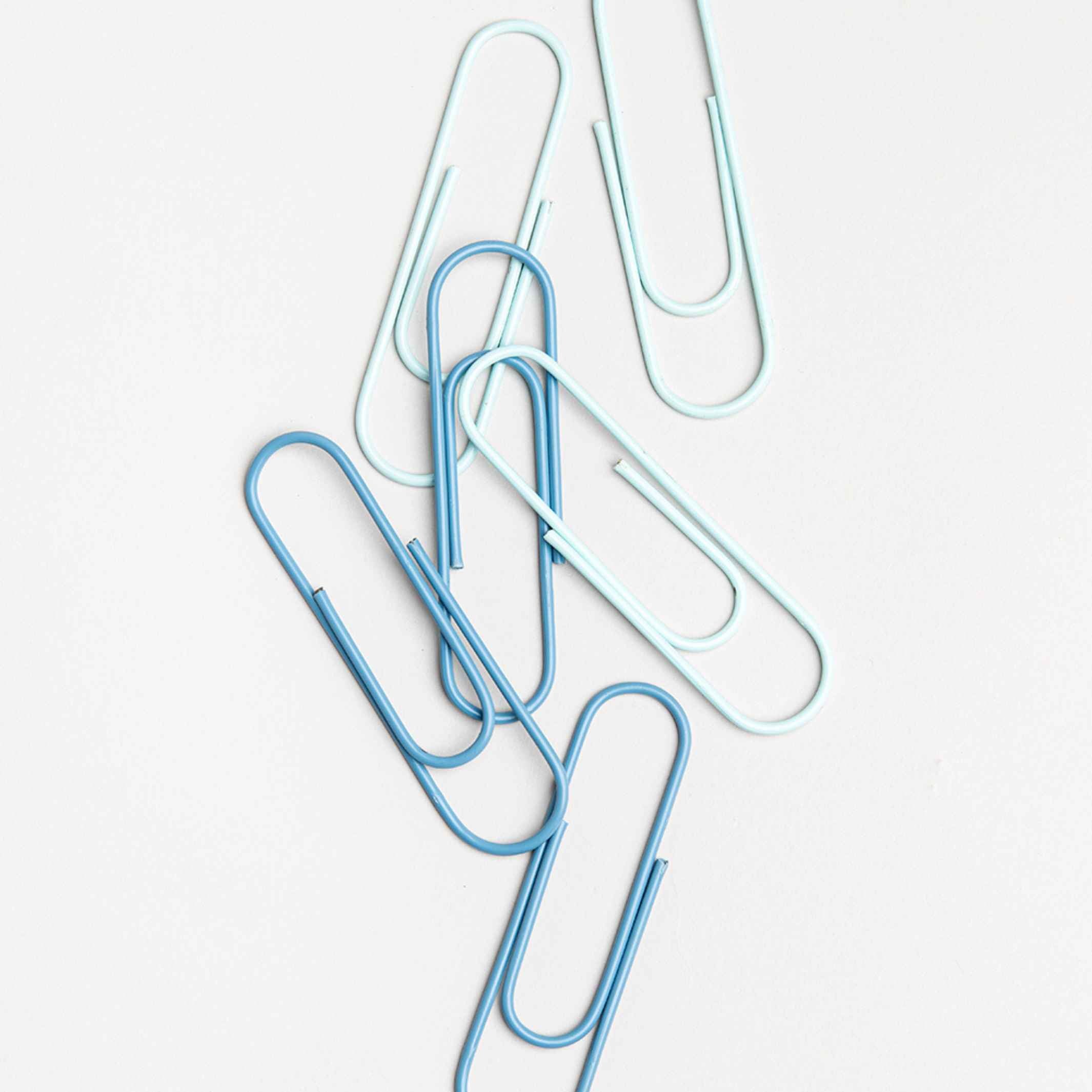 OVERSIZED PAPER CLIPS - Set of 6 Paper Clips 10 cm | Somewhere