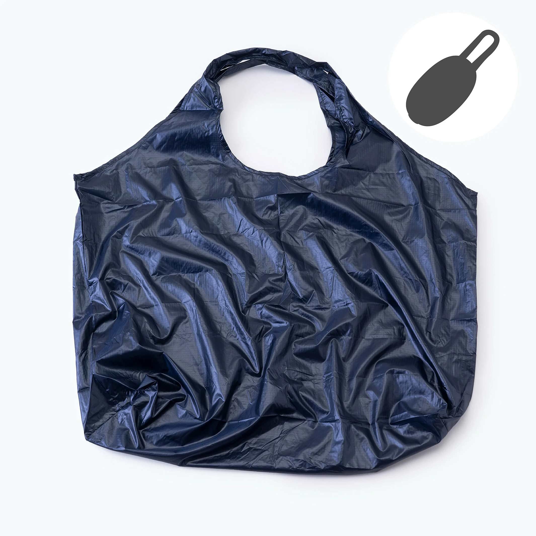 COCOON Large - Schwarze Einkaufstasche - Volumen 11 ltr. | 100percent