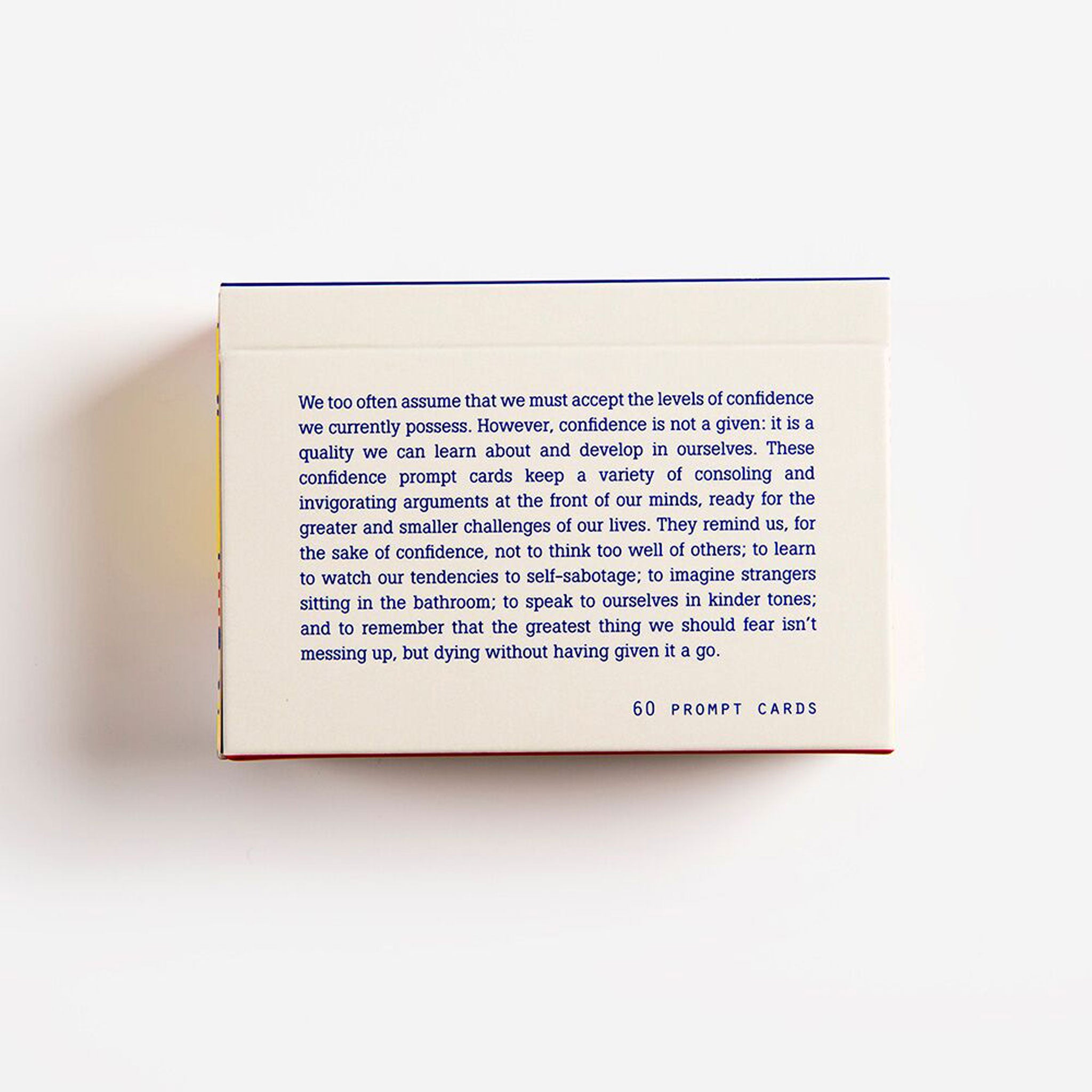 CONFIDENCE | CARD SET | English Edition | The School of Life