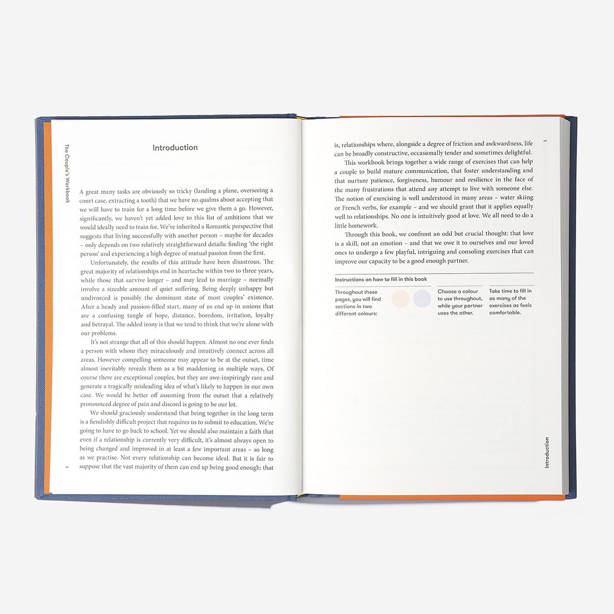 LE CAHIER D'EXERCICES DU COUPLE | CAHIER DE TRAVAIL | Édition anglaise | The School of Life