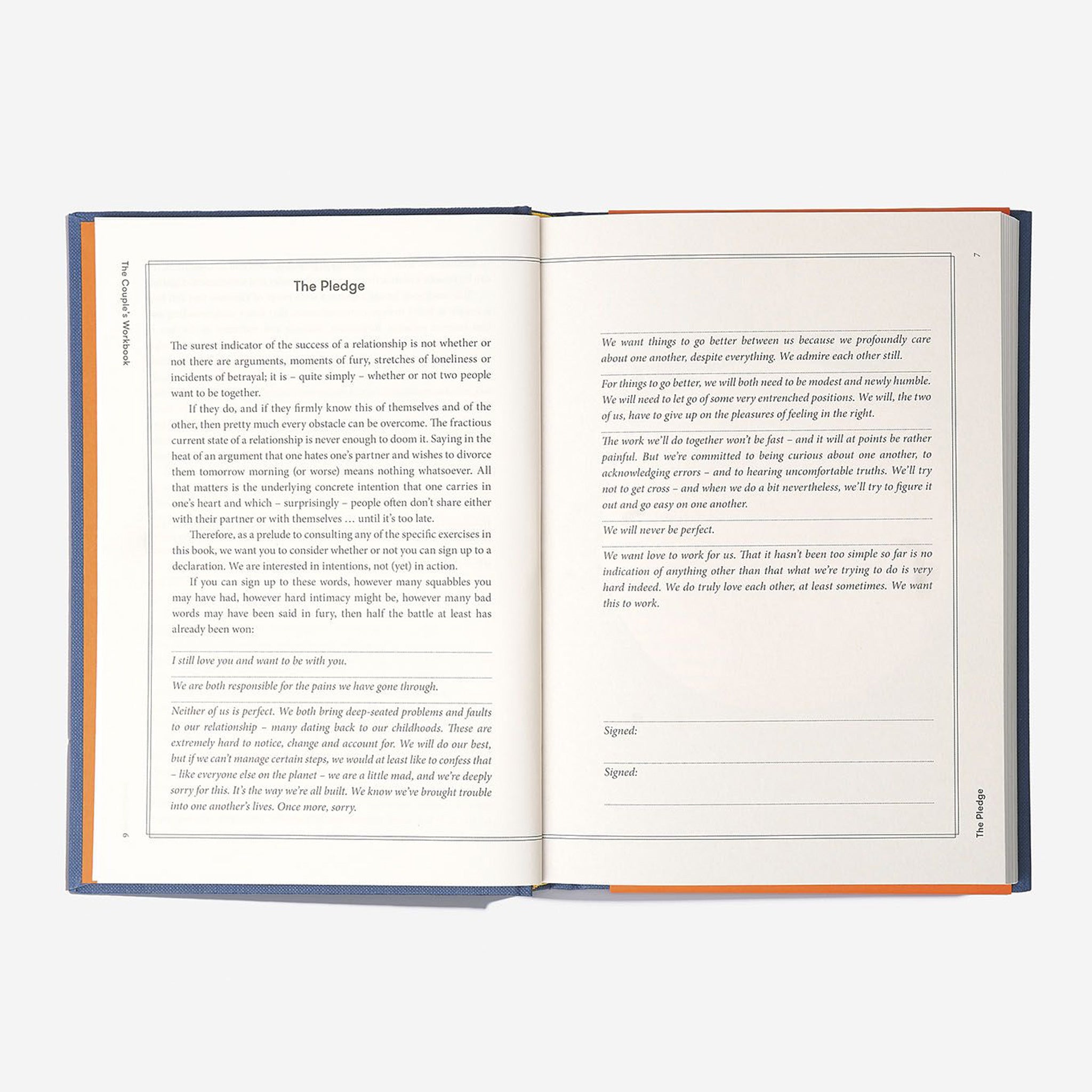 LE CAHIER D'EXERCICES DU COUPLE | CAHIER DE TRAVAIL | Édition anglaise | The School of Life