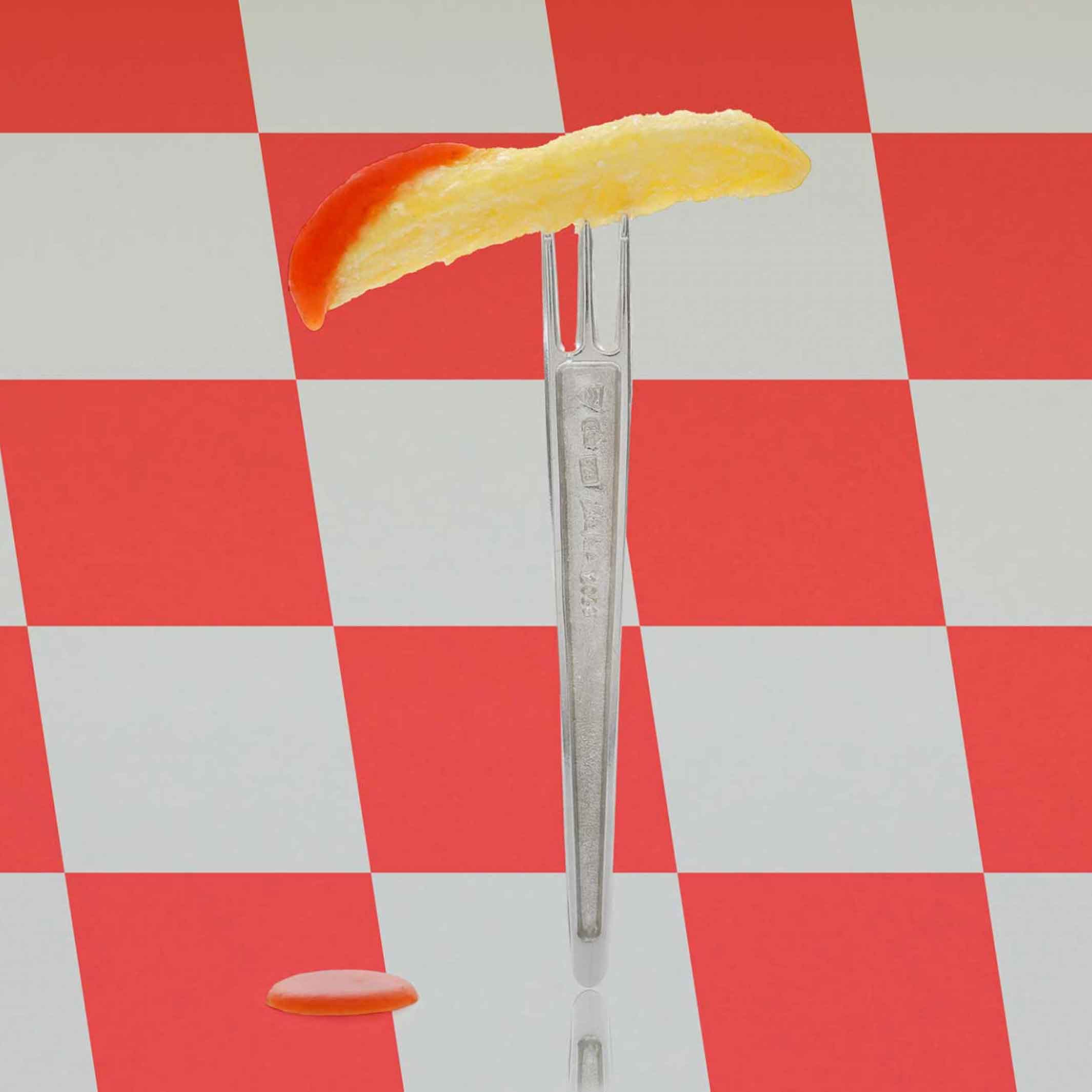 Die POMMESGABEL | French Fry FORK handmade from 925 sterling silver | Maritime Time Capsules