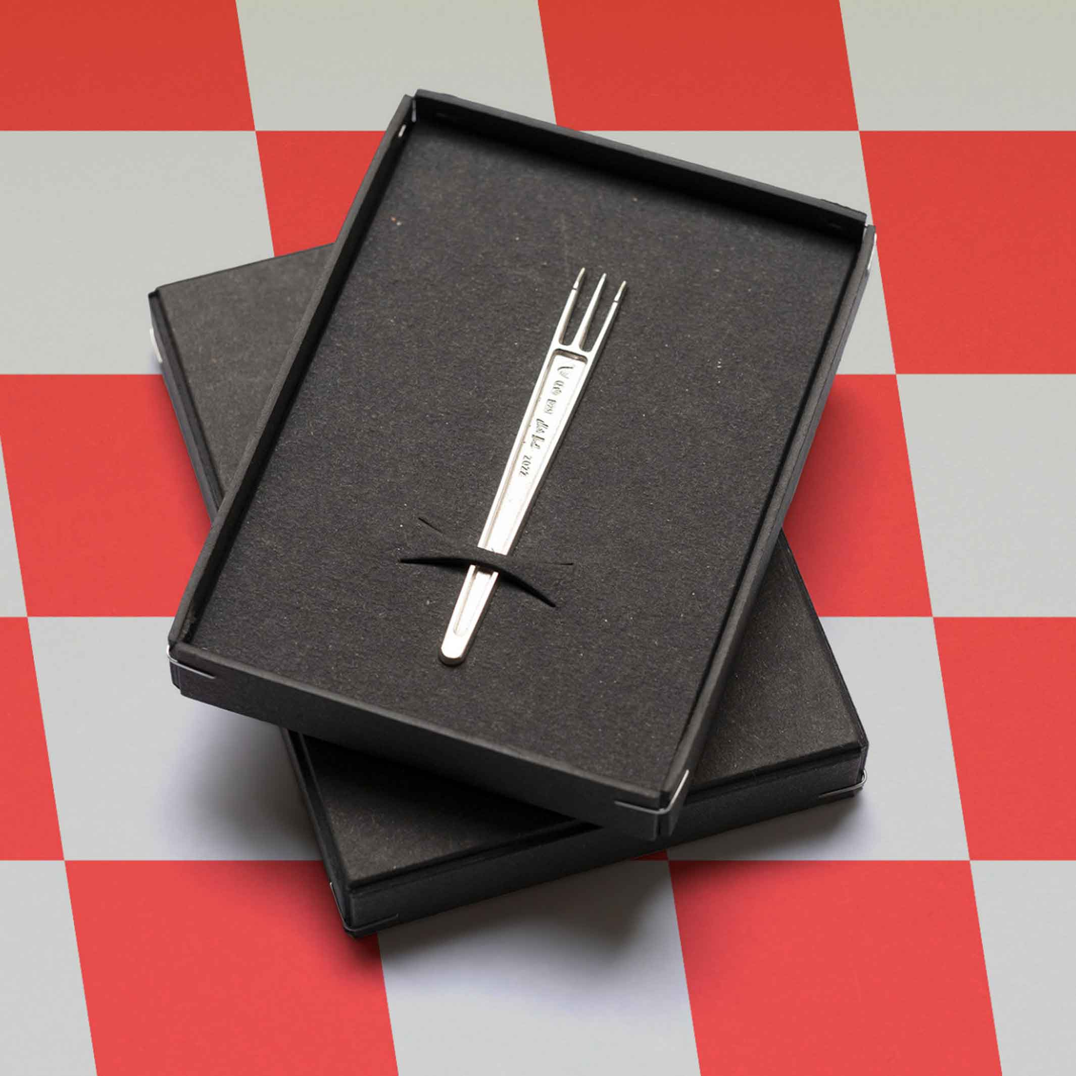 Die POMMESGABEL | French Fry FORK handmade from 925 sterling silver | Maritime Time Capsules