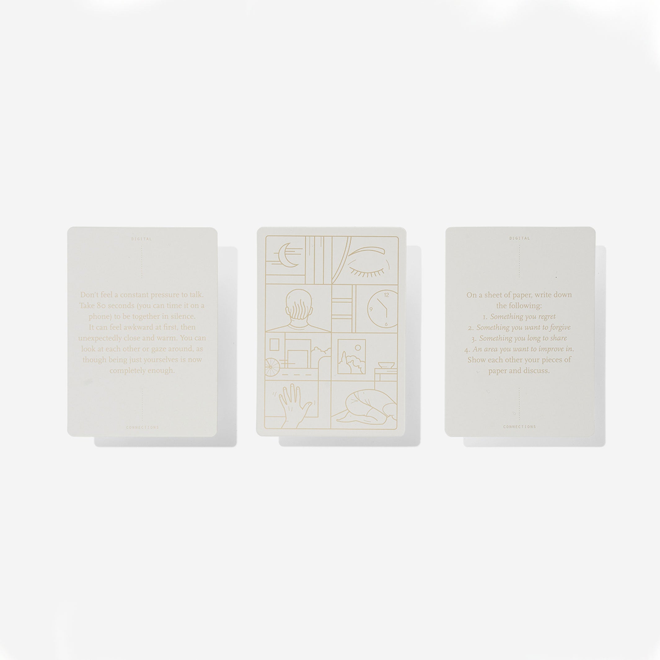 DIGITAL CONNECTIONS | CARD GAME to foster Closeness at a Distance | English Edition | The School of Life