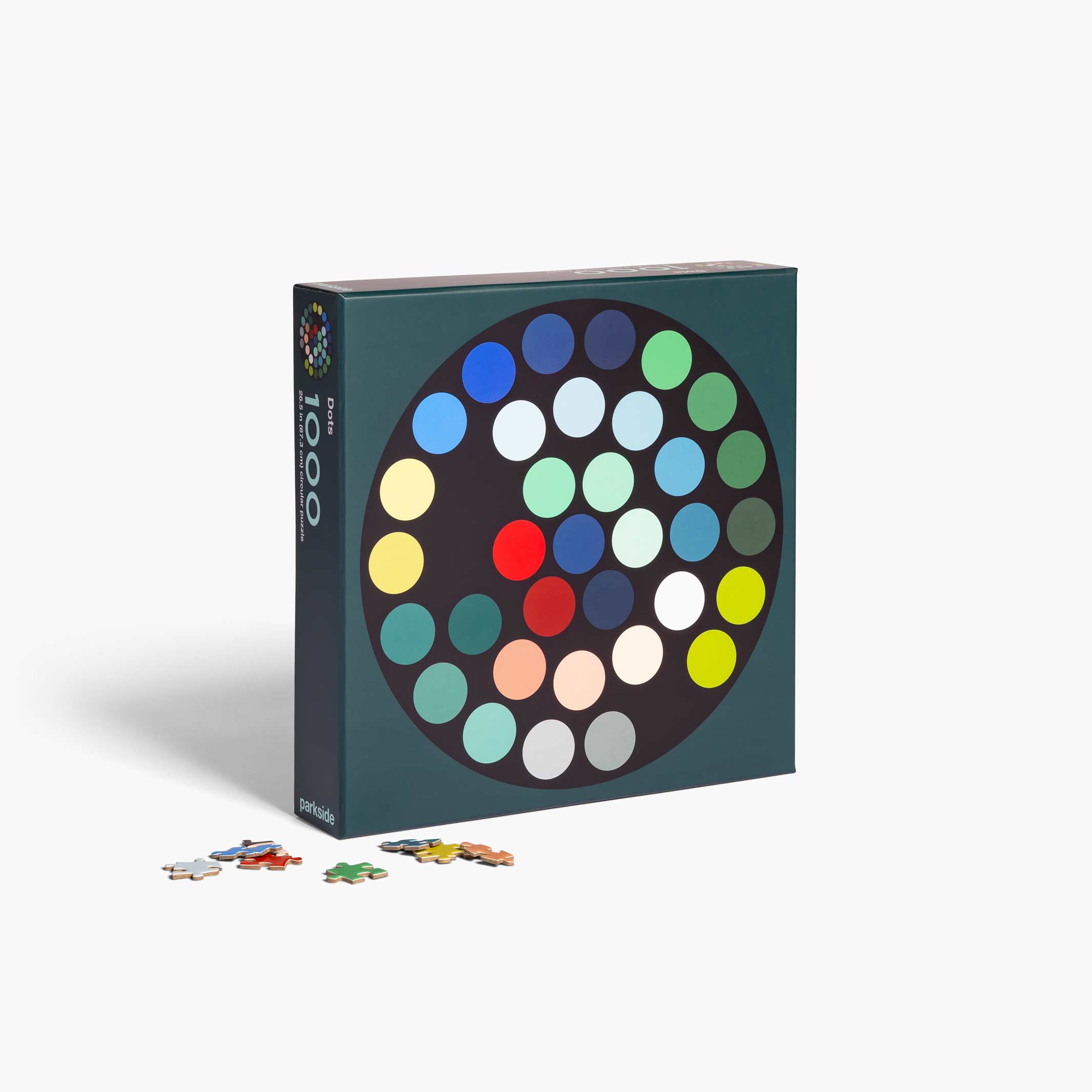 DOTS - rundes 1.000 Teile Puzzle | parkside