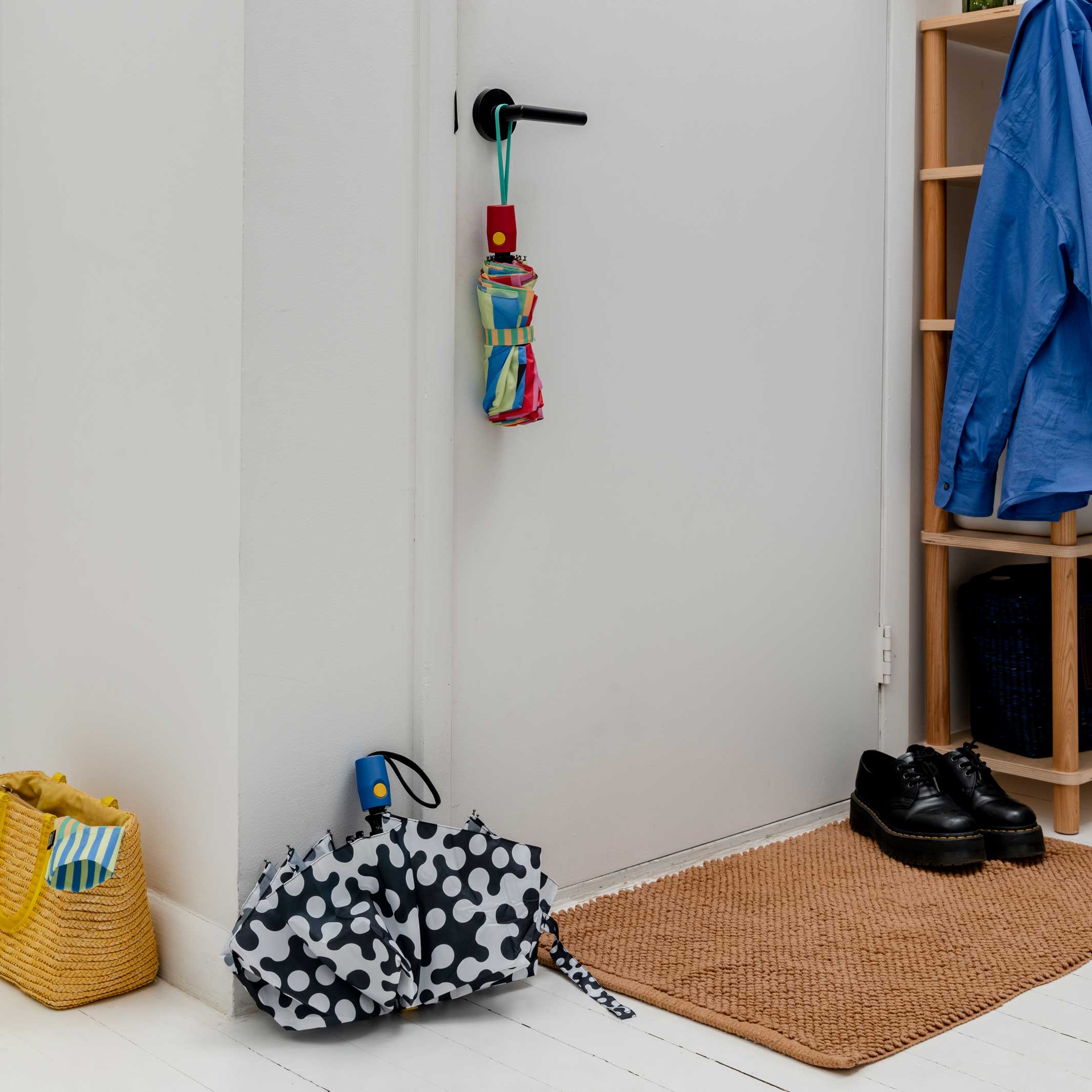 PATTERN UMBRELLA - monochrome ⌀=106 cm | Dusen Dusen | Areaware