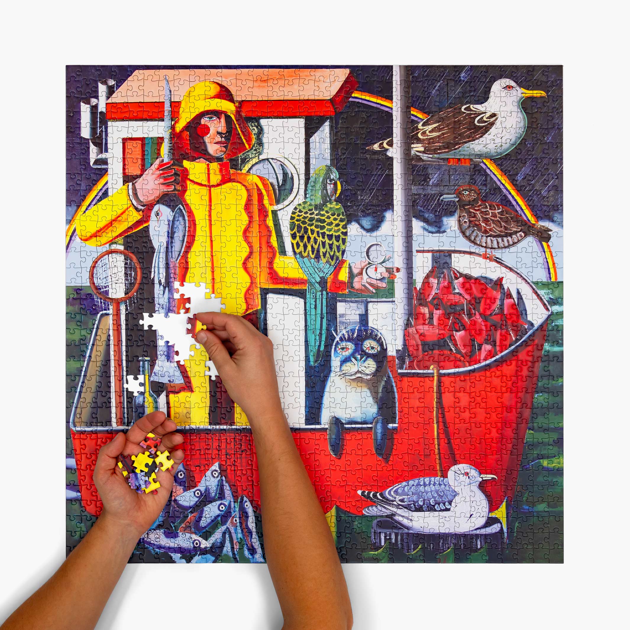 FISHING BOAT - Puzzle 1.000 Teile - Kristof Santy | parkside