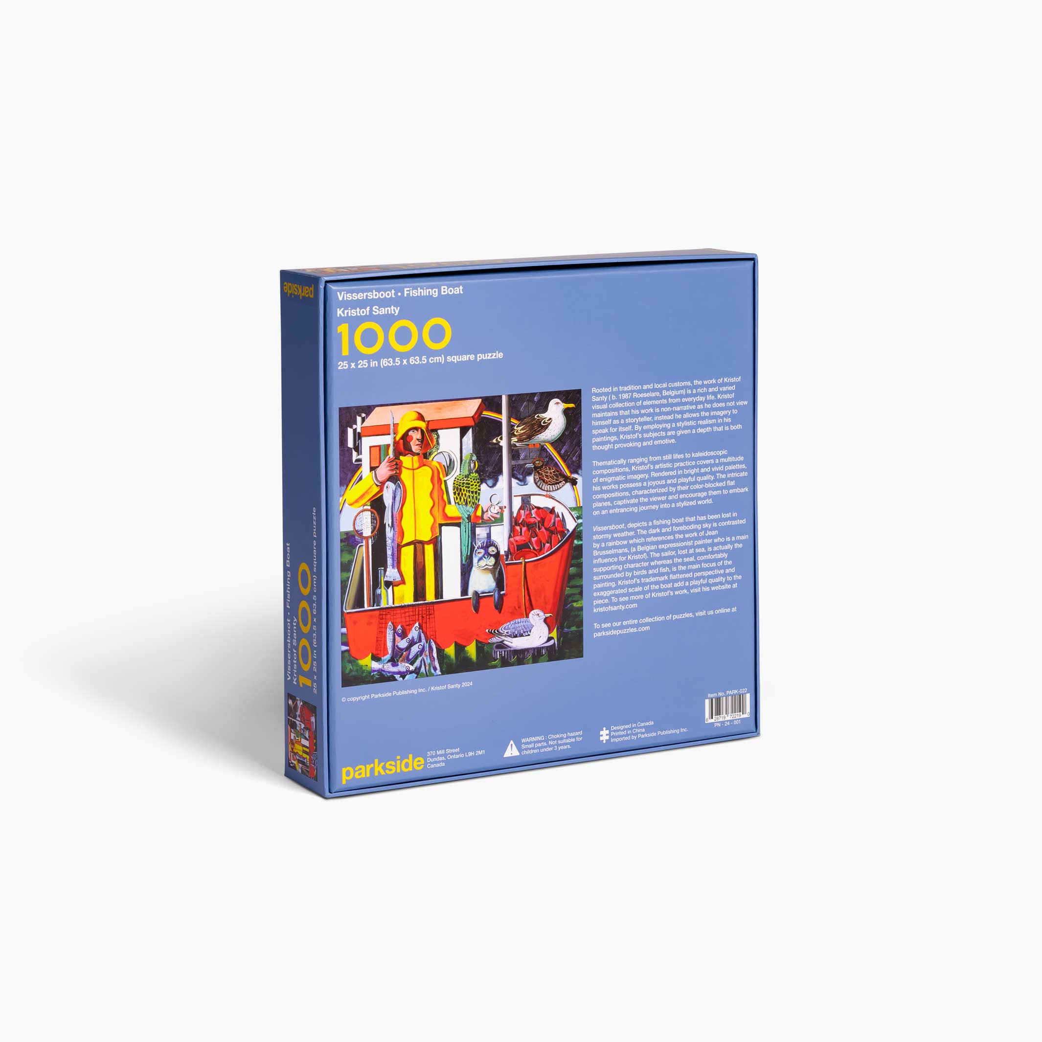 FISHING BOAT - Puzzle 1.000 Teile - Kristof Santy | parkside