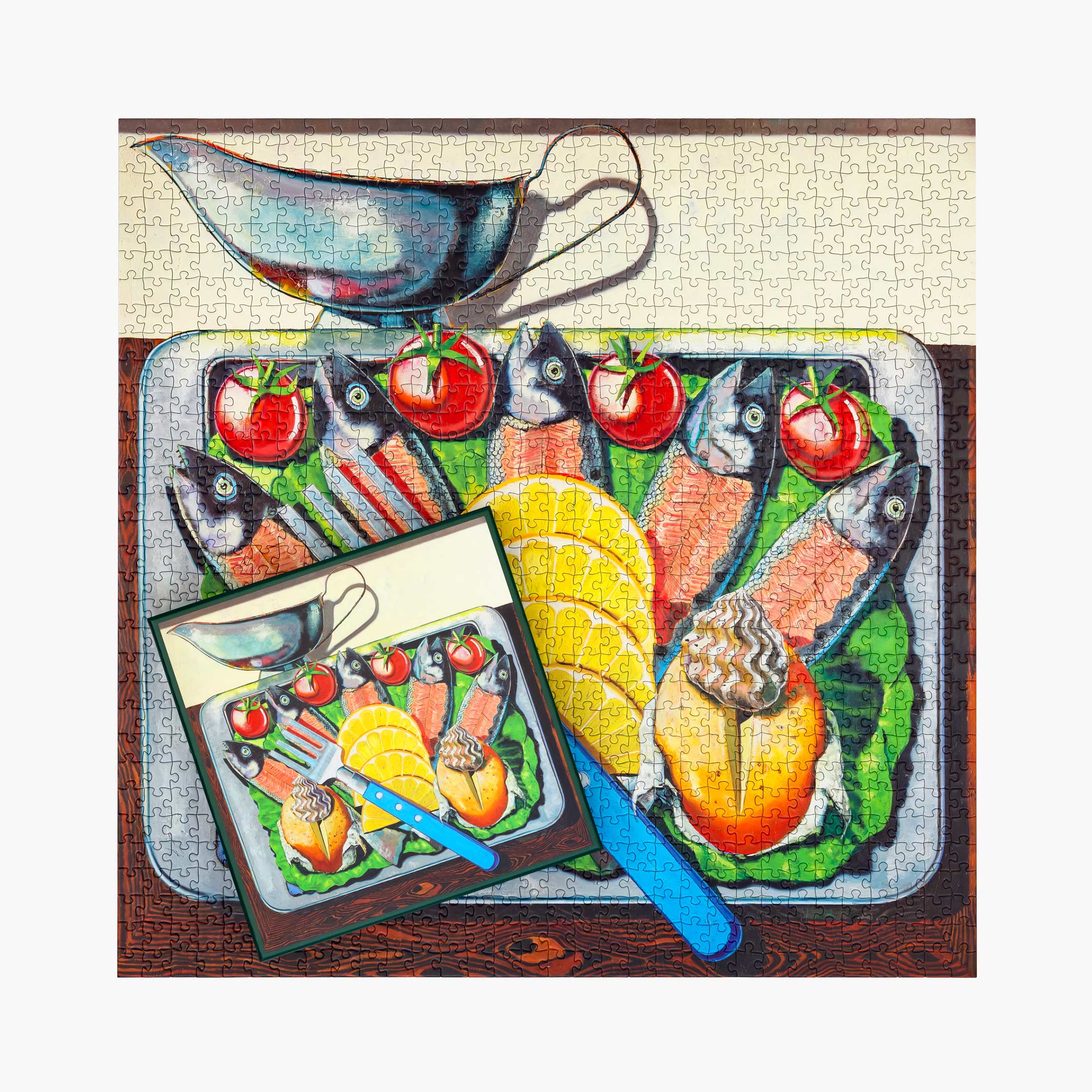 FORK - Puzzle 1.000 Teile - Kristof Santy | parkside