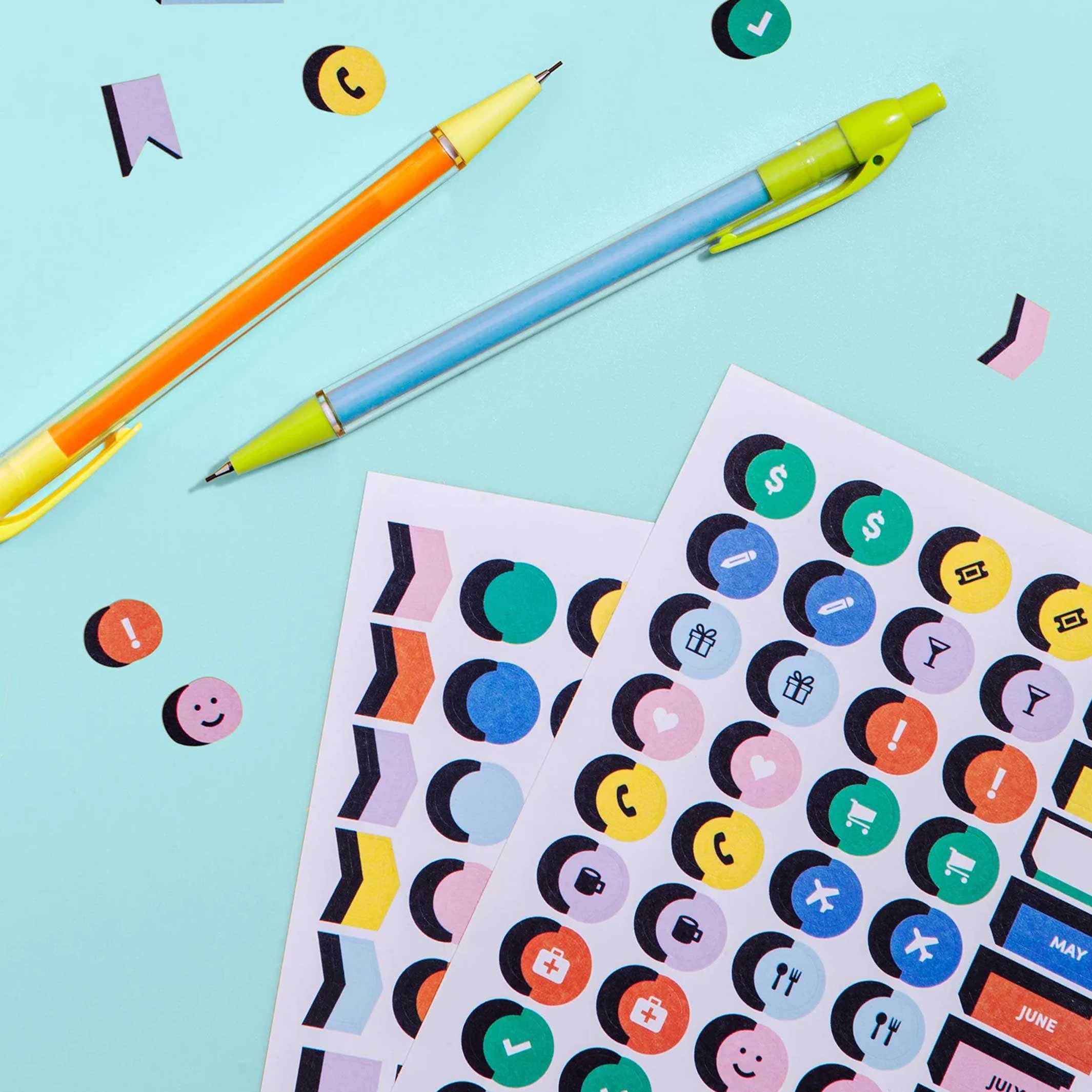 FRIENDLY REMINDER STICKERS | 186 Stickers | Poketo