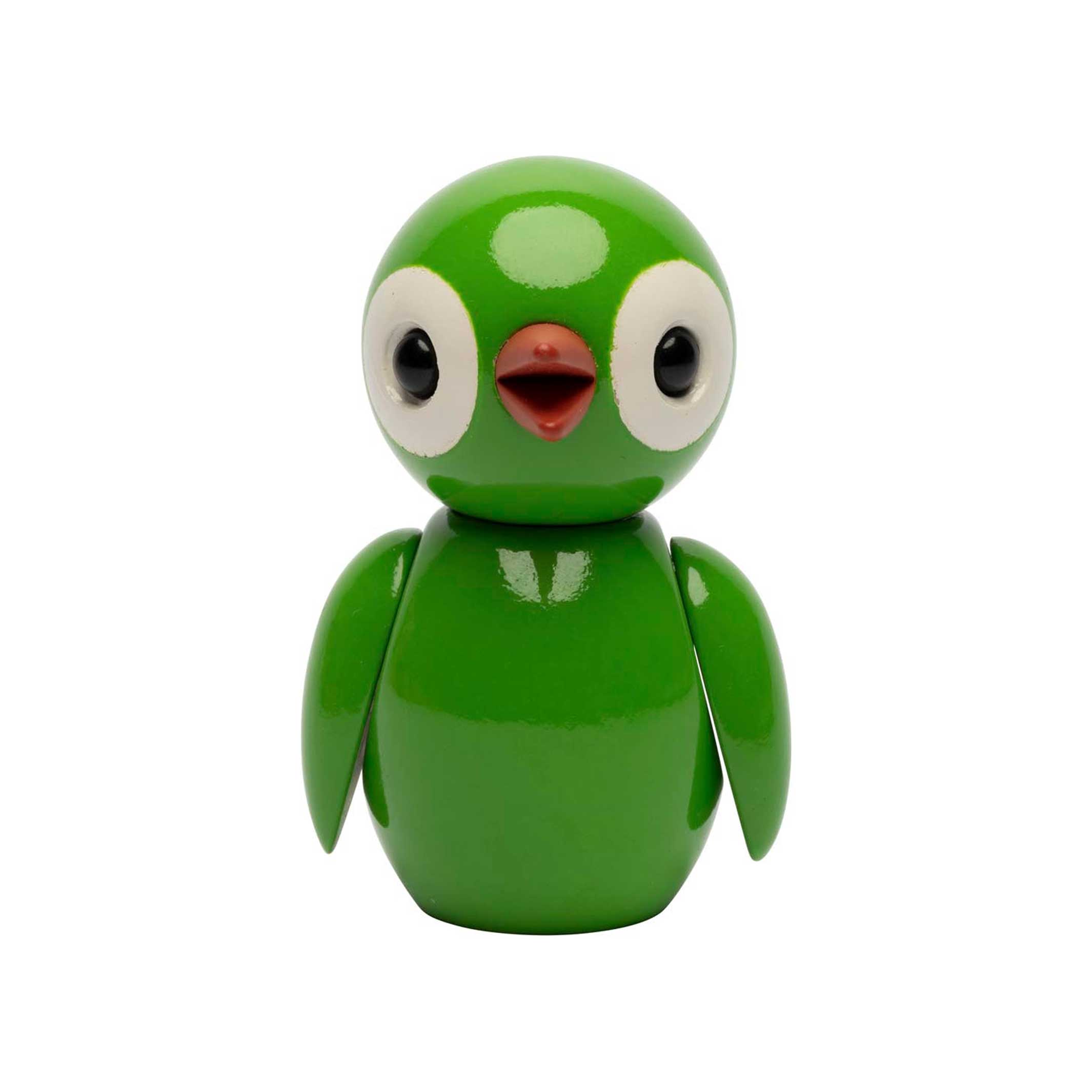 GRATEFUL GREEN - Kleiner Grüner Holz-Deko-Vogel - Spring Birds - Chresten Sommer | Spring Copenhagen