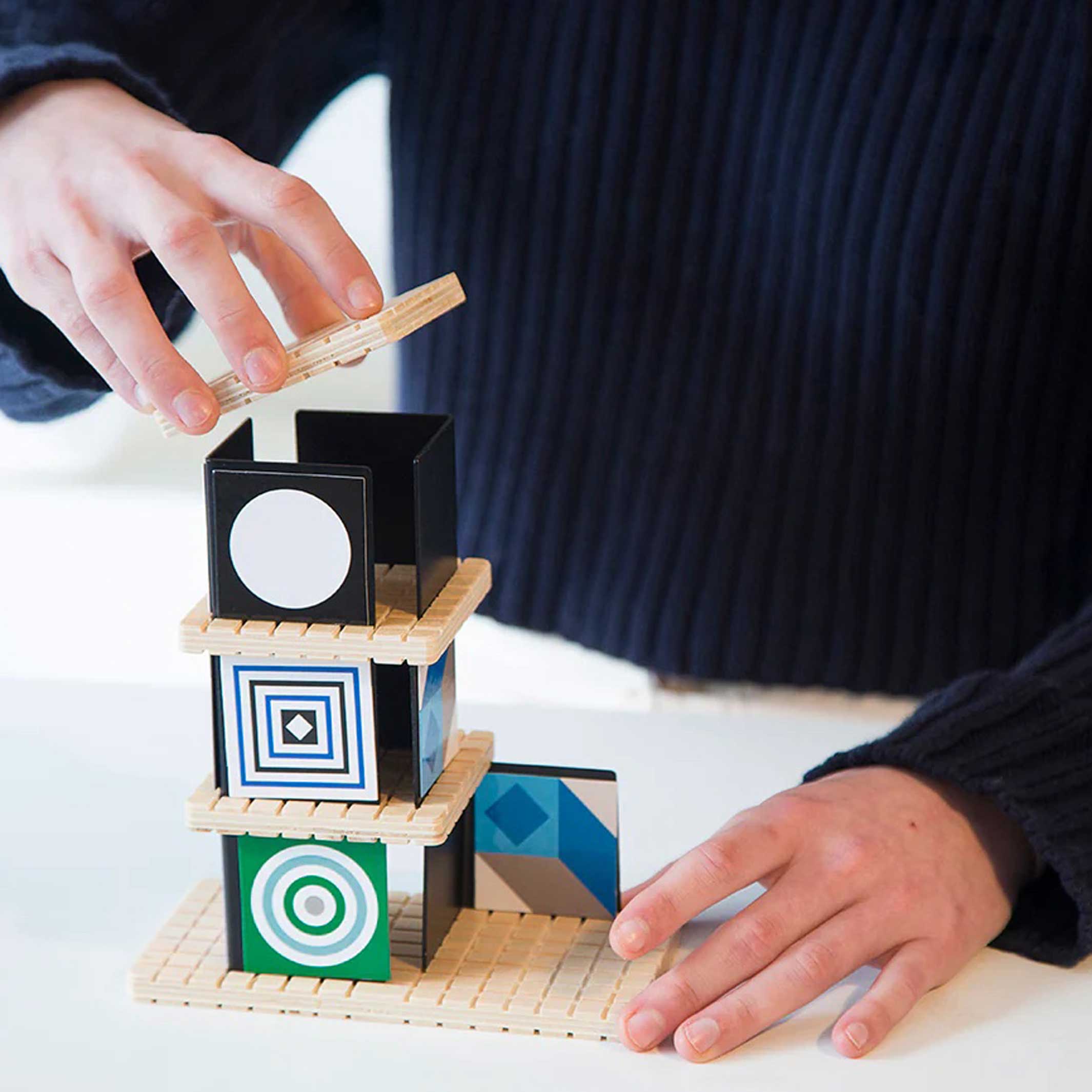 HOUSE | OP ART | ARCHITEKTUR & KONSTRUKTIONS Set | Victor Vasarely | Beamalevich