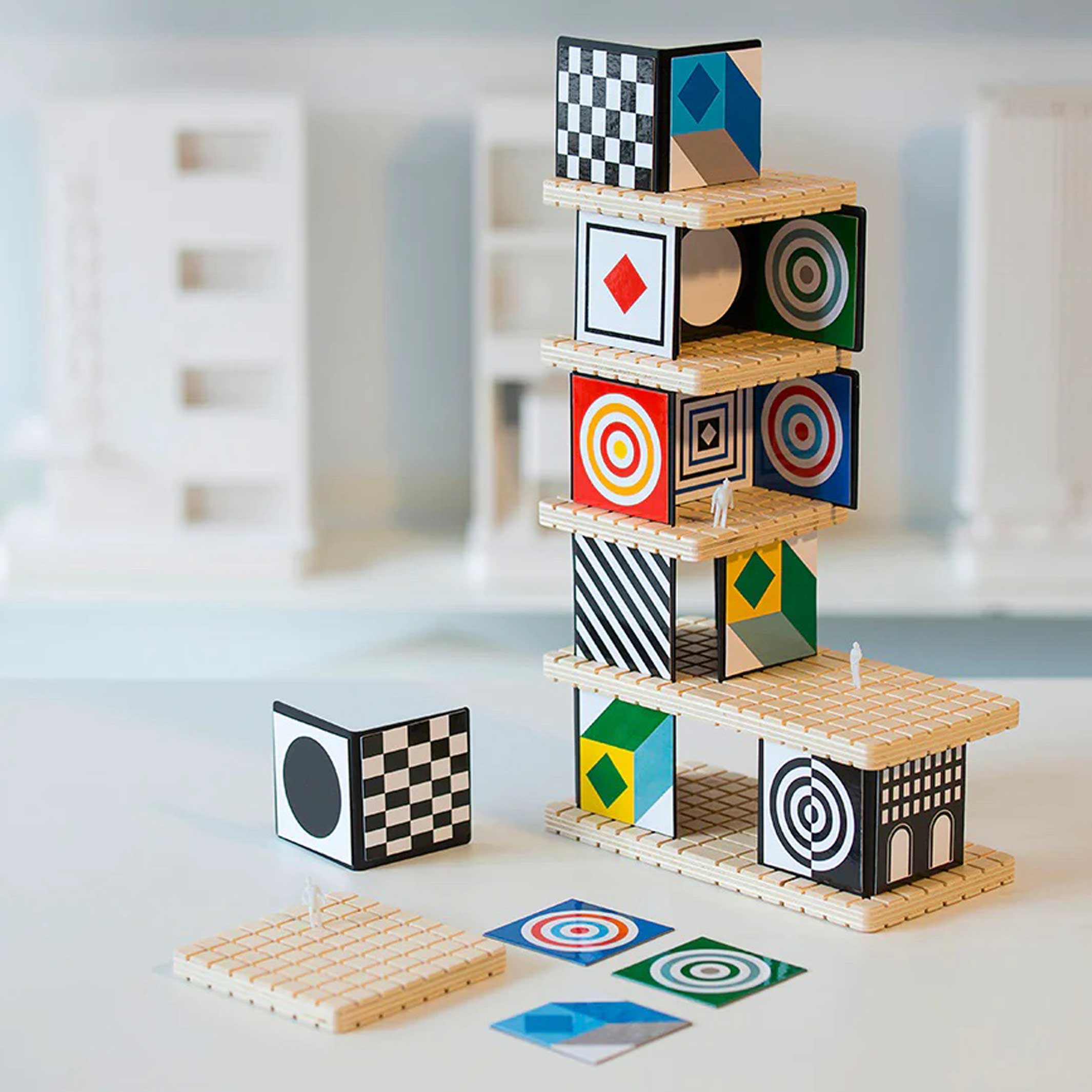 HOUSE | OP ART | ARCHITEKTUR & KONSTRUKTIONS Set | Victor Vasarely | Beamalevich