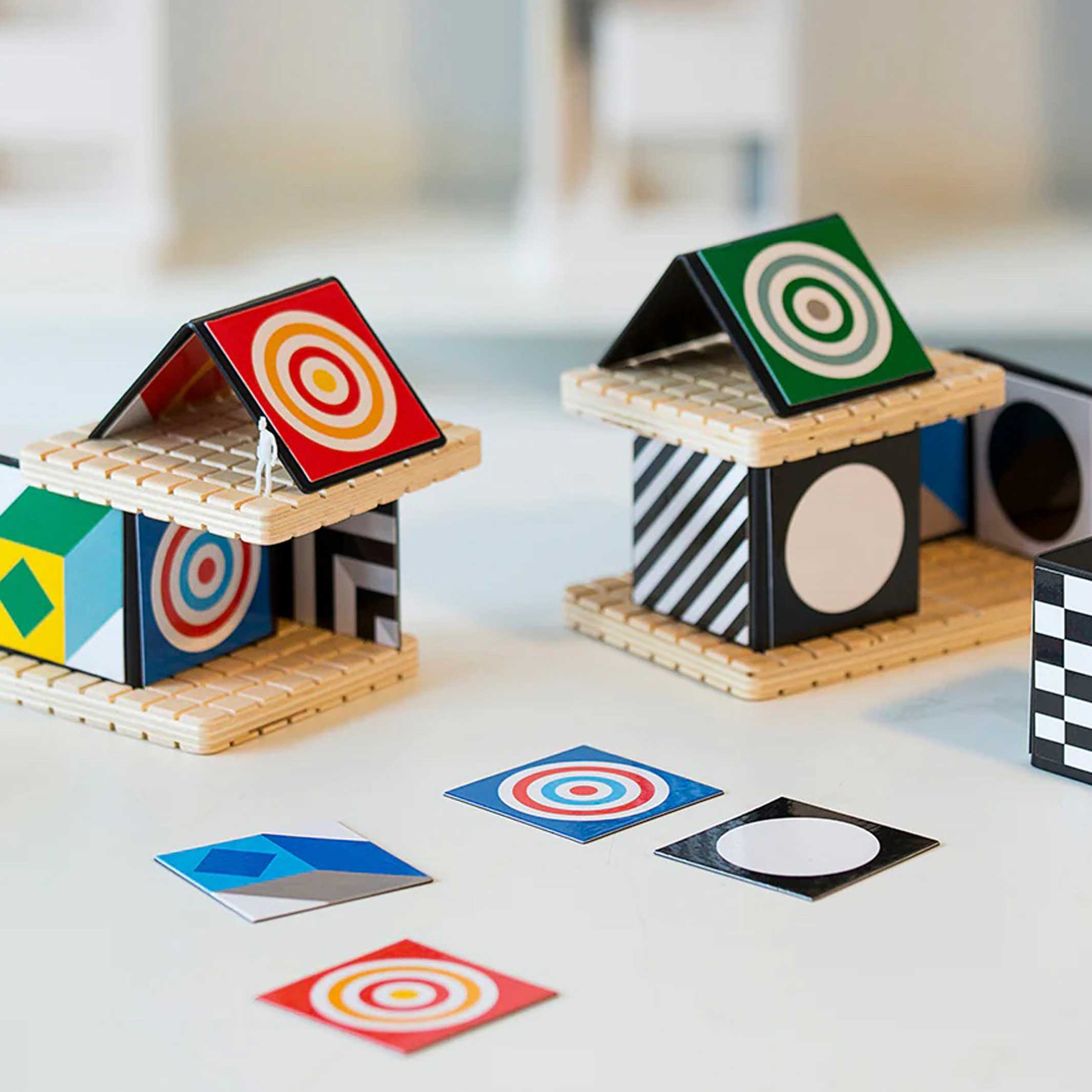 HOUSE | OP ART | ARCHITEKTUR & KONSTRUKTIONS Set | Victor Vasarely | Beamalevich