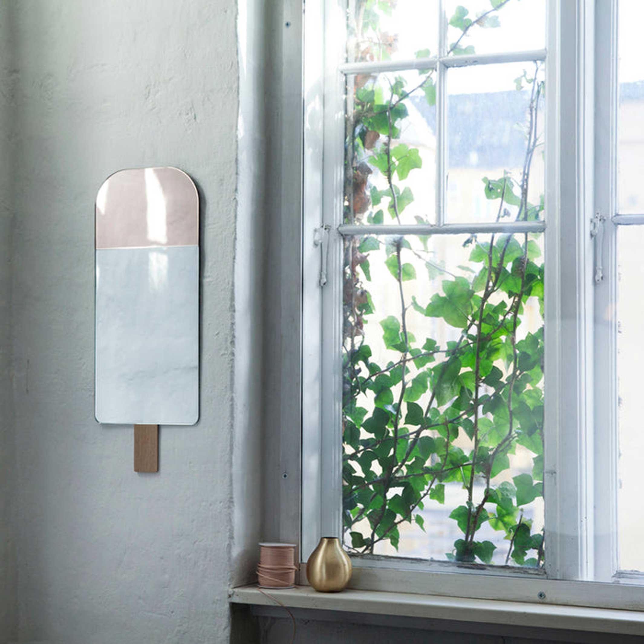 MIROIR À GLACE - Miroir mural rose - Nicole & Tor Vitner Servé | Éléments EO Optimal