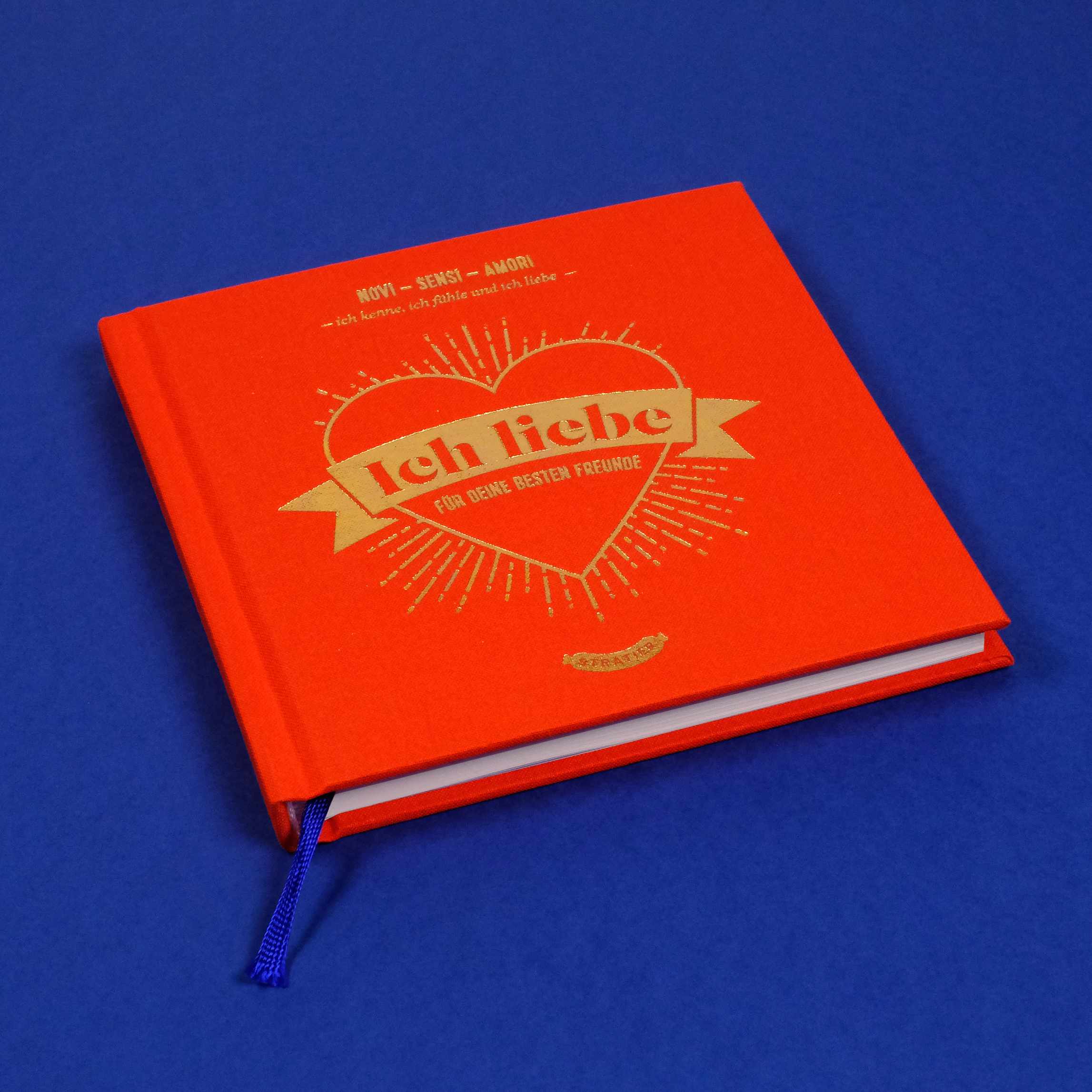 ICH LIEBE | The wonderful years | DIARY for your best friends | German | Stratier