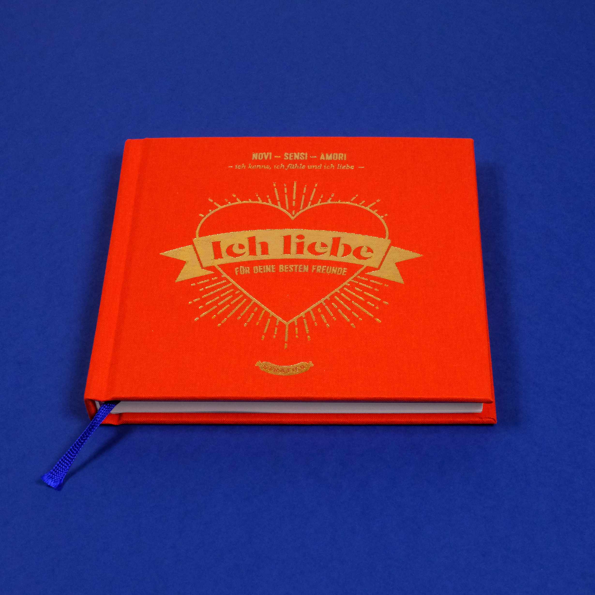 ICH LIEBE | The wonderful years | DIARY for your best friends | German | Stratier