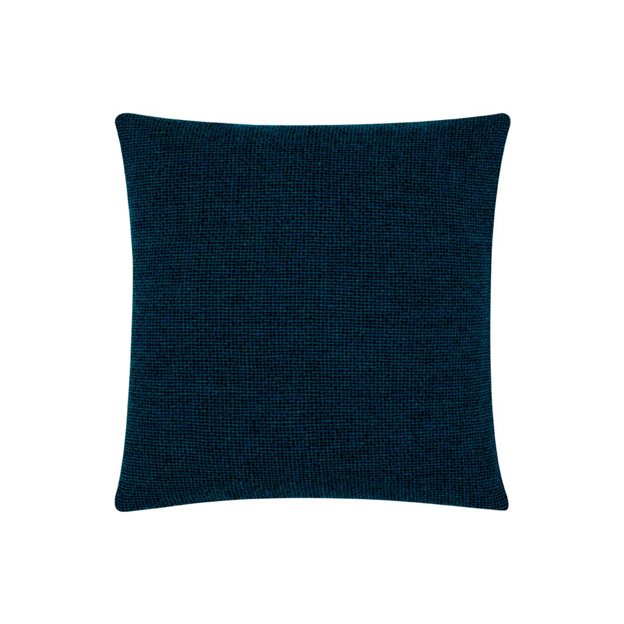 COUSSIN INTÉGRÉ - housse de coussin bleu foncé - 50x50 cm - 100% laine mérinos | Cristian Zuzunaga