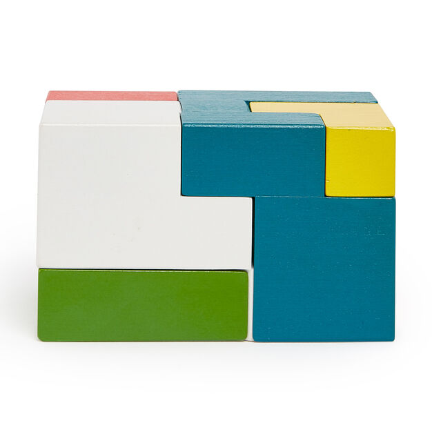 ITO | 5-piece Interlocking wooden PUZZLE | Yoshiaki Ito | MoMA