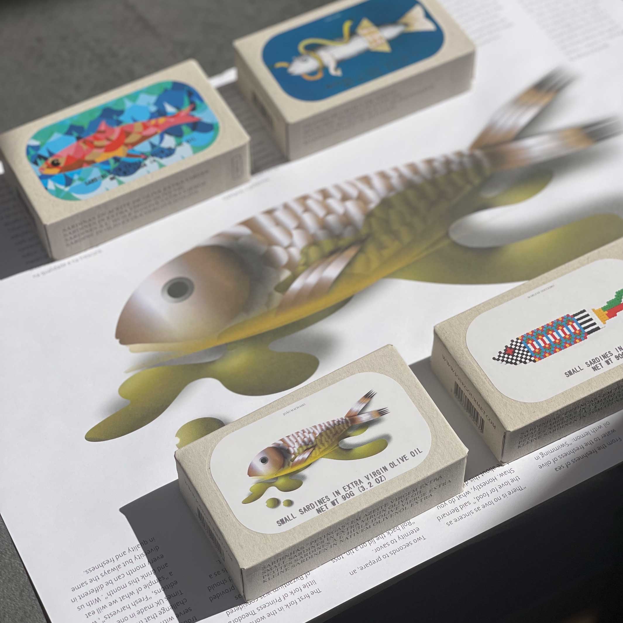 Feinkost FISCHKONSERVEN | 4er GESCHENK-SET | José Gourmet