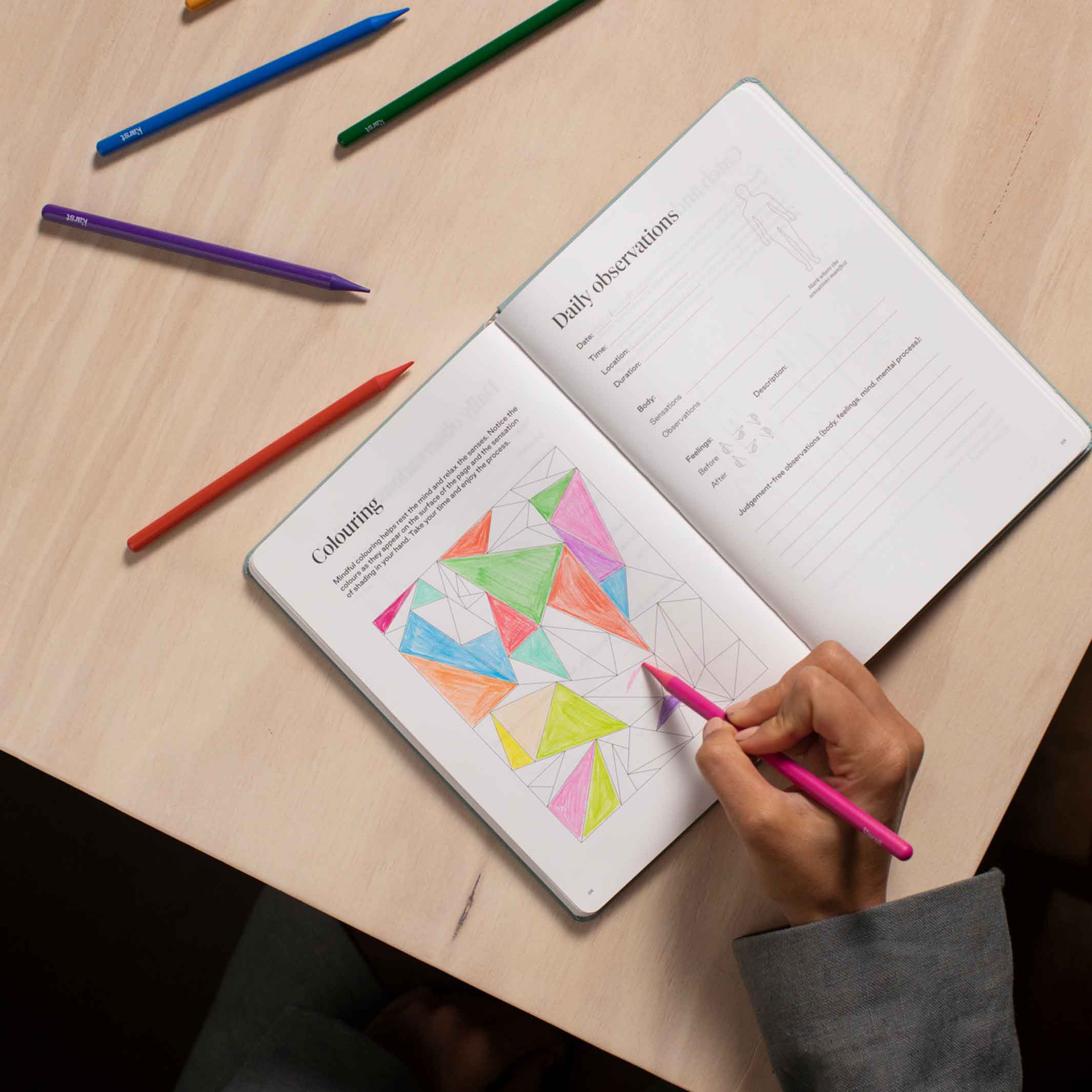 PRAXIS METHOD™️ | 3 english JOURNALS | Mindfulness, Gratítude & Habits | Karst Stone Paper