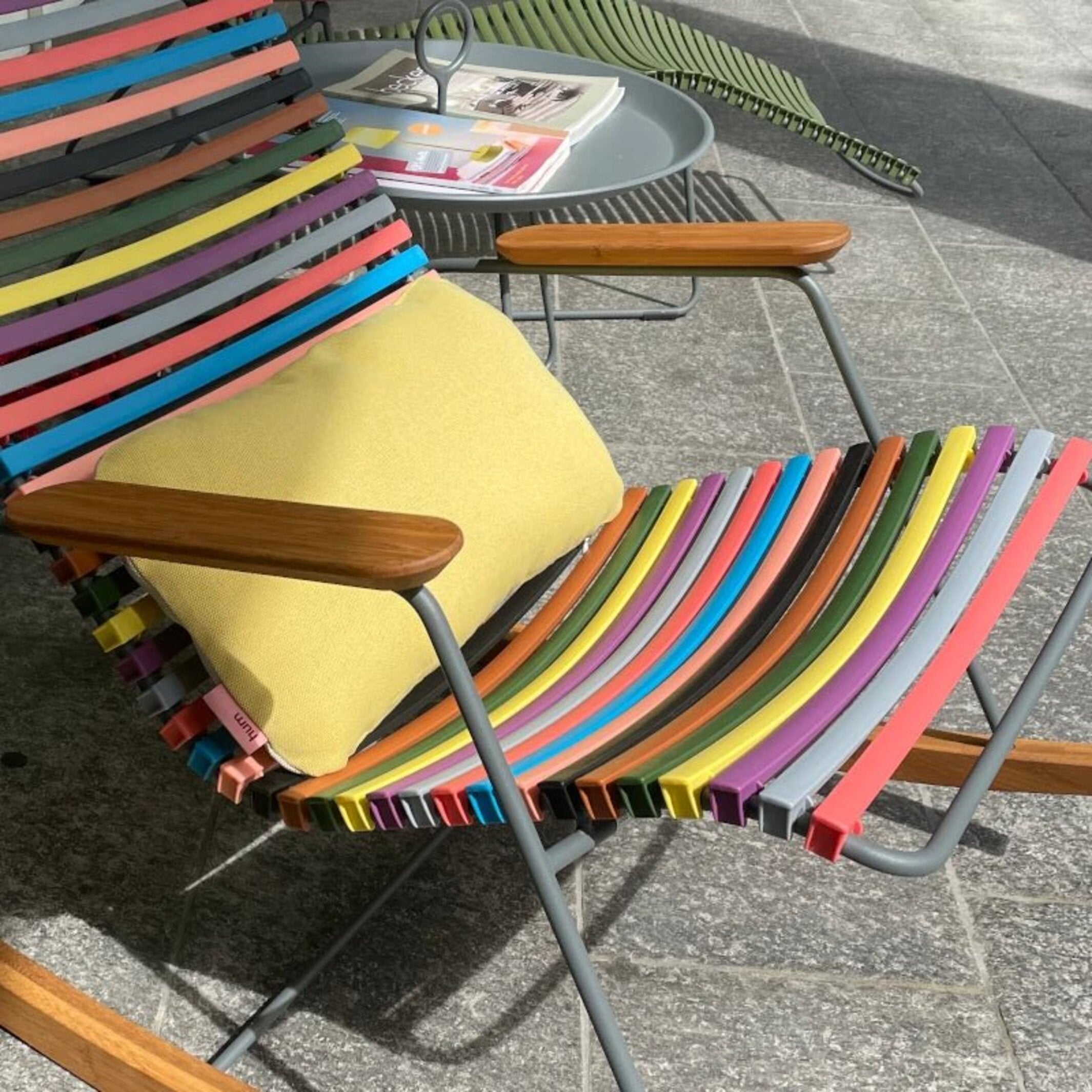 SONNE & SAND - Outdoor Kissen - zweifarbig | hum