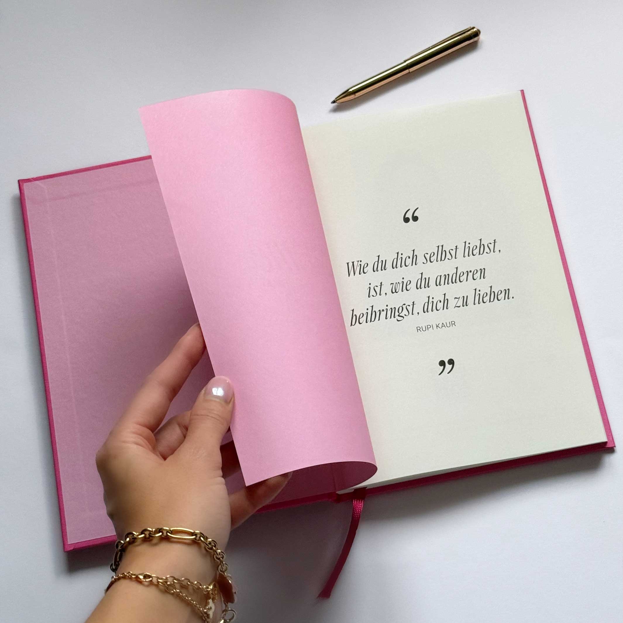 LOVEme Journal - Selbstliebe Tagebuch für 100 Tage - Englisch | Elena Miller