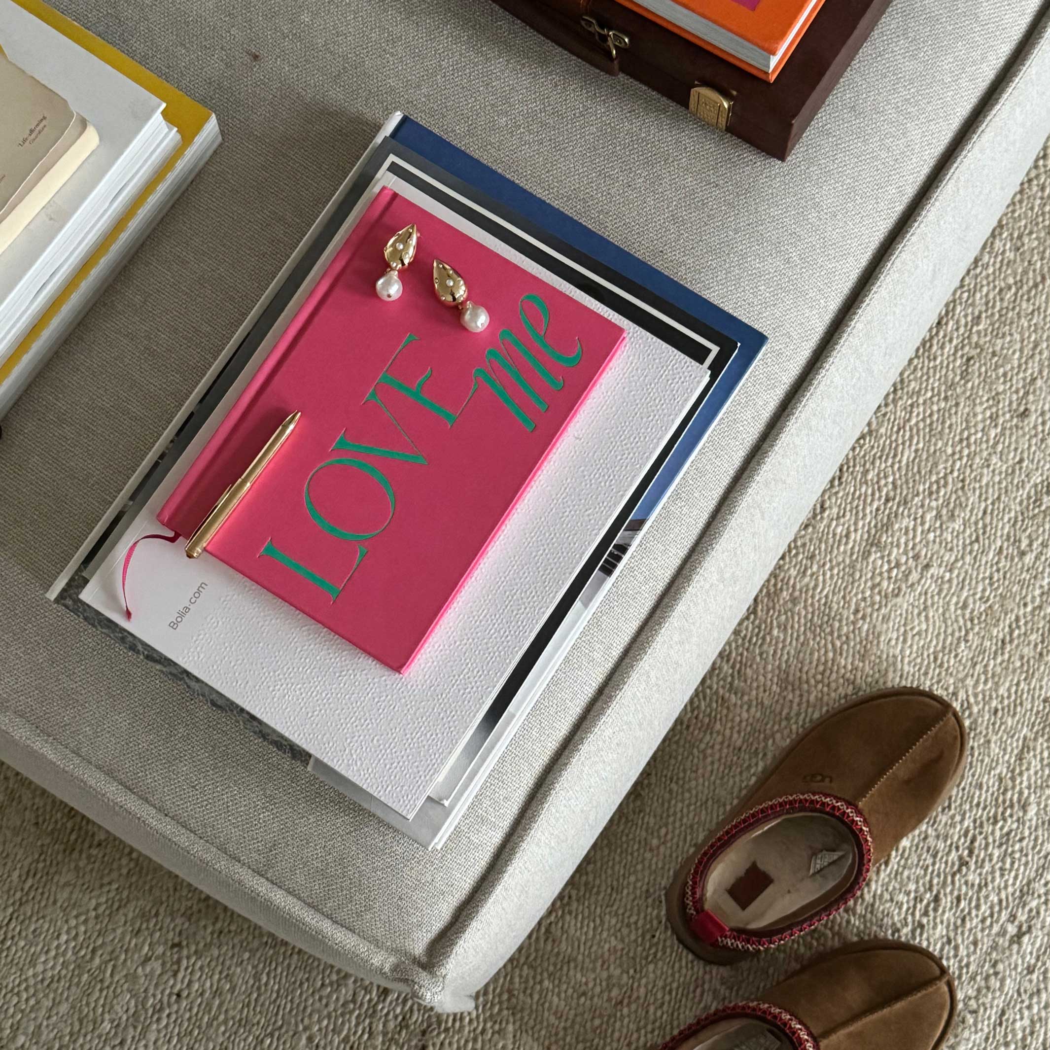 LOVEme Journal - Selbstliebe Tagebuch für 100 Tage - Englisch | Elena Miller