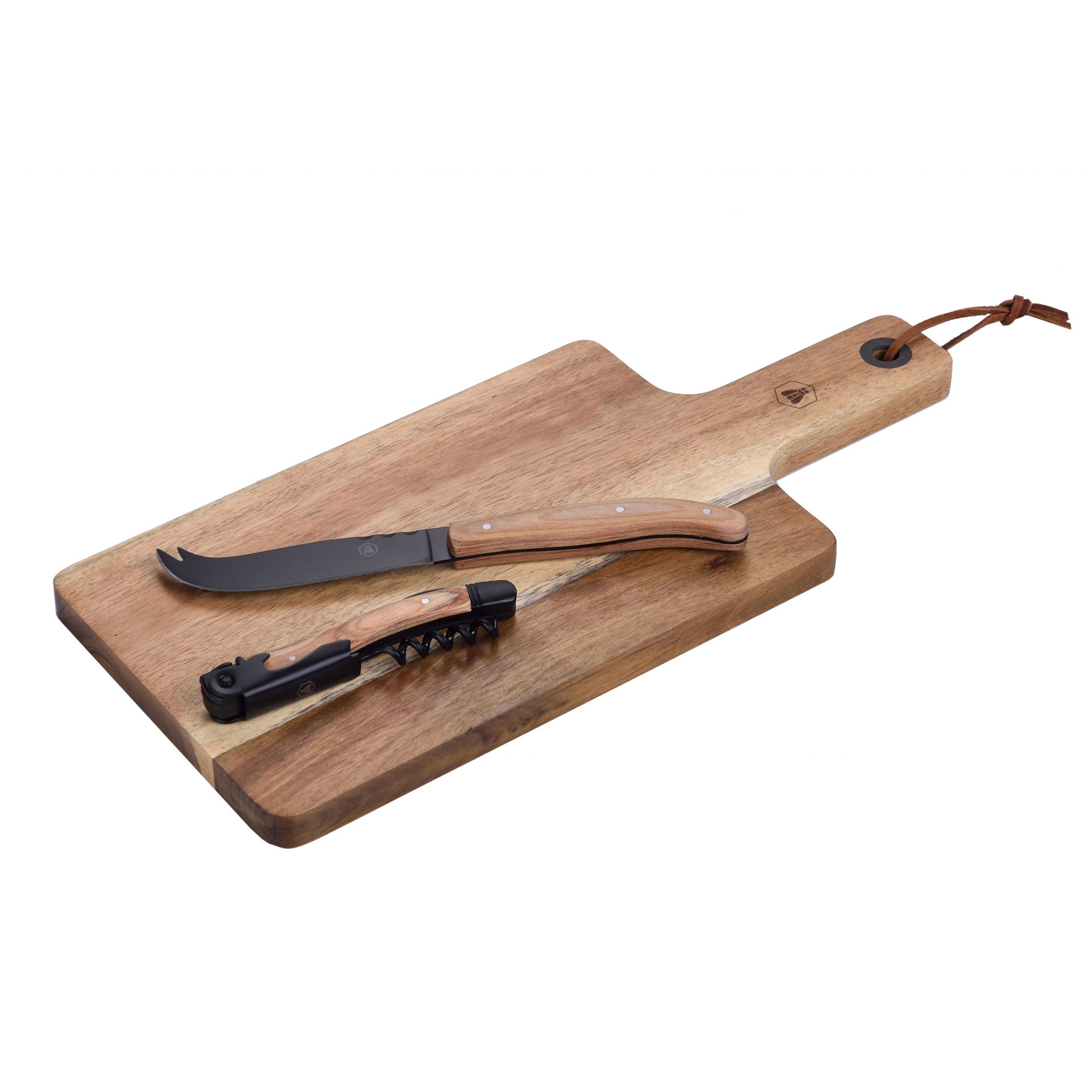 Coffret Fromage et Vin - Édition Noire Ensemble 3 pièces | Laguiole