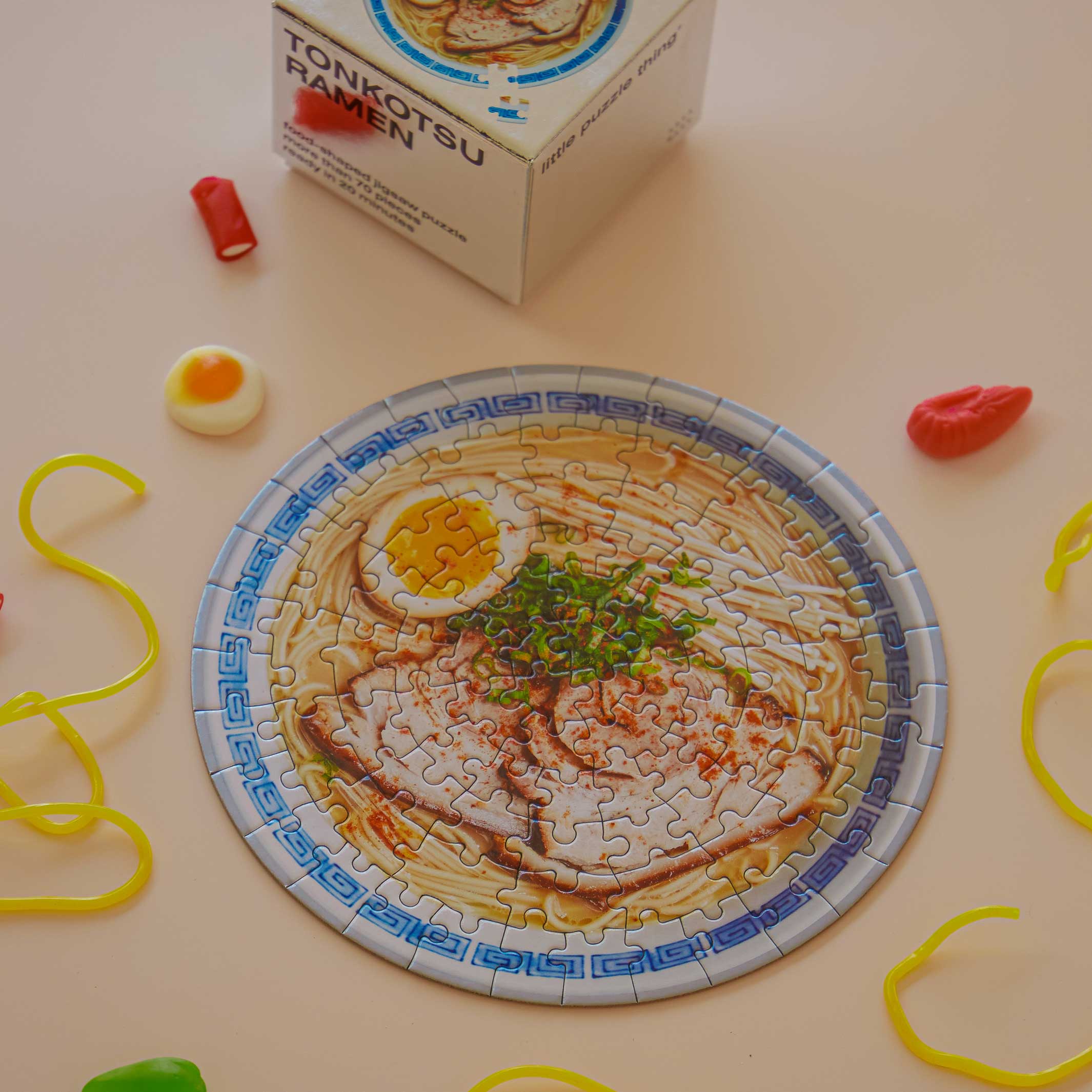 LITTLE PUZZLE THING | FOOD PUZZLES | Series VII A la carte | approx. 70 pcs | Areaware