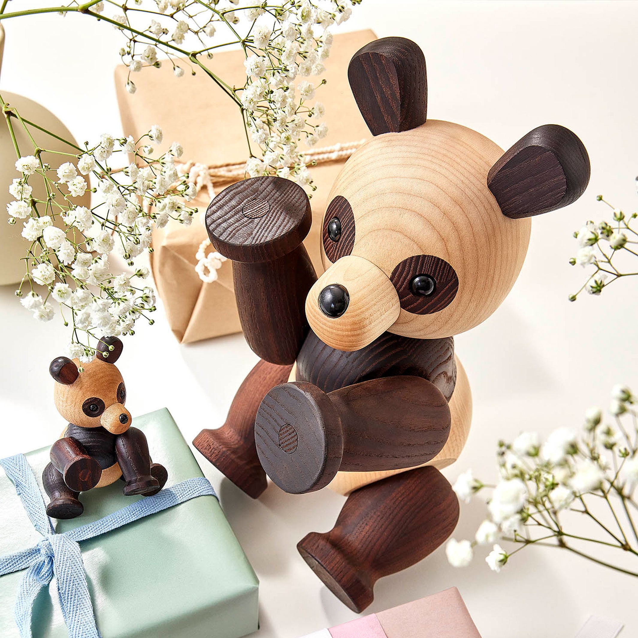 LOTUS - ours panda en bois extra large | Christian Sommer | Printemps Copenhague