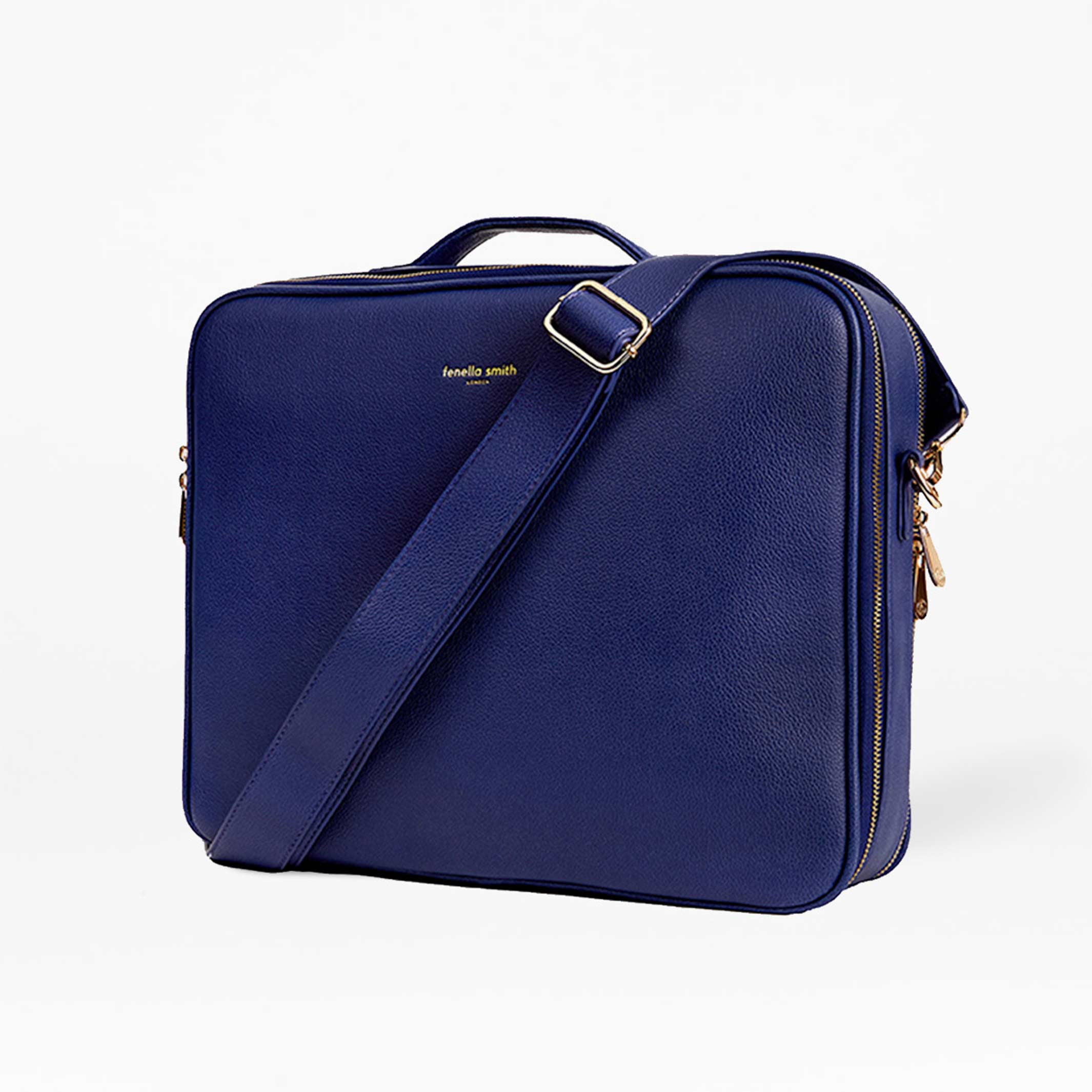 LUCA - Blaue Laptop Tasche - bis 16 Zoll | Fenella Smith