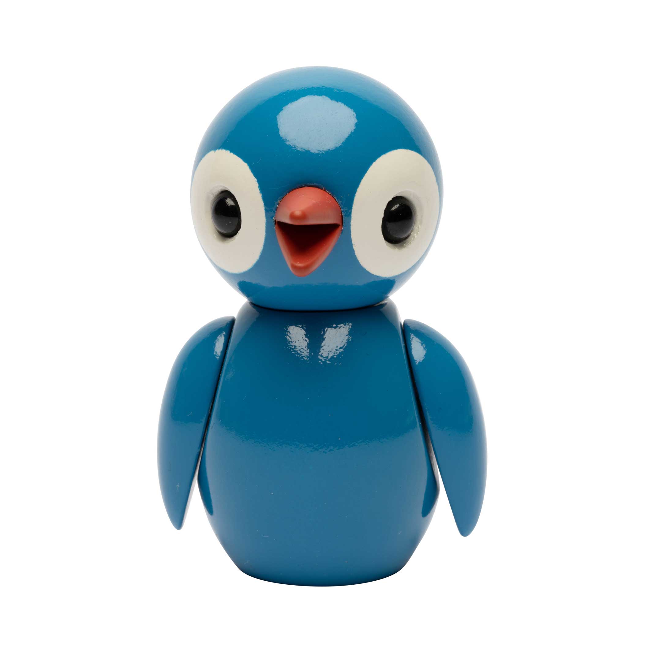 LUCKY LIGHT BLUE - Petit oiseau décoratif en bois bleu clair - Spring Birds - Chresten Sommer | Printemps Copenhague