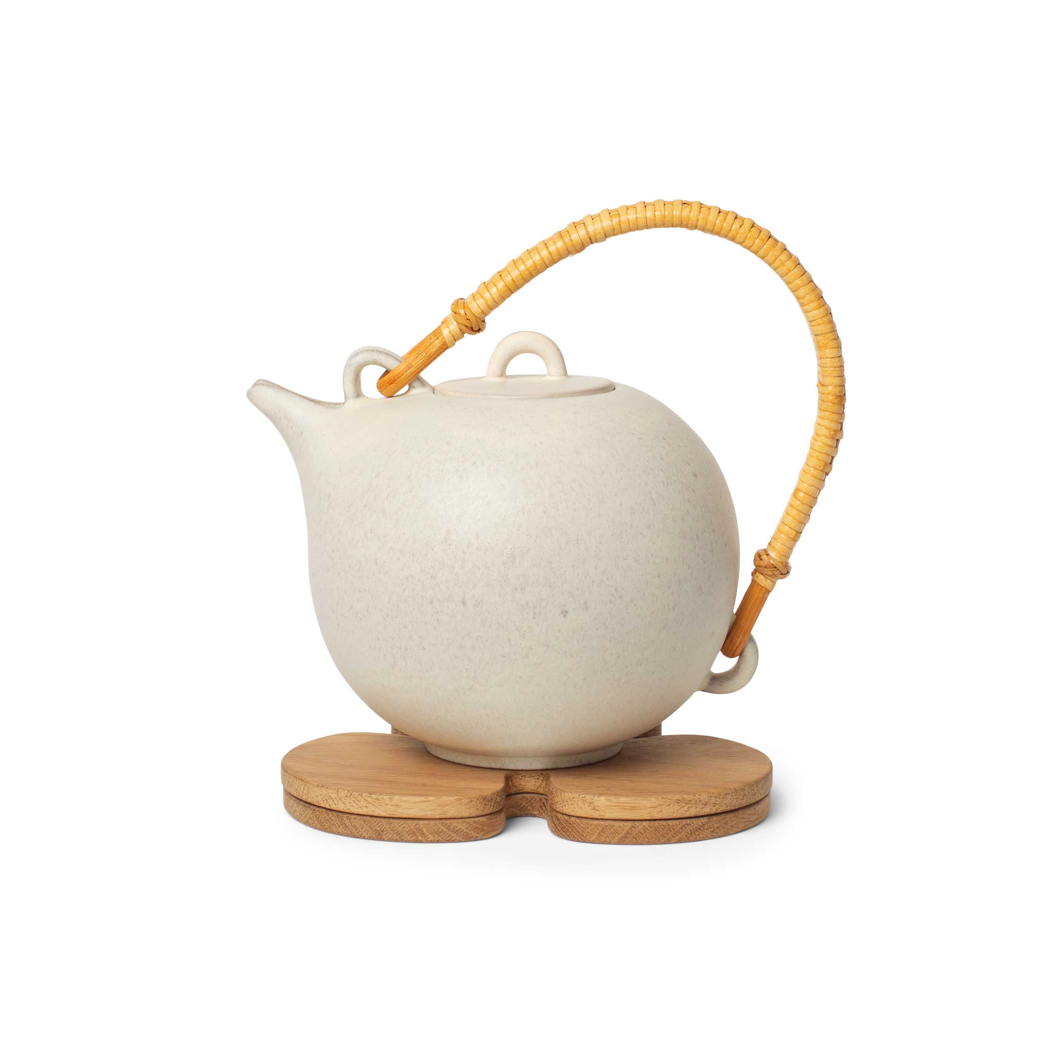 LUCKY TRIVET - Kleeblatt Topf-Untersetzer aus Holz - 2er Set | mencke&vagnby | Spring Copenhagen