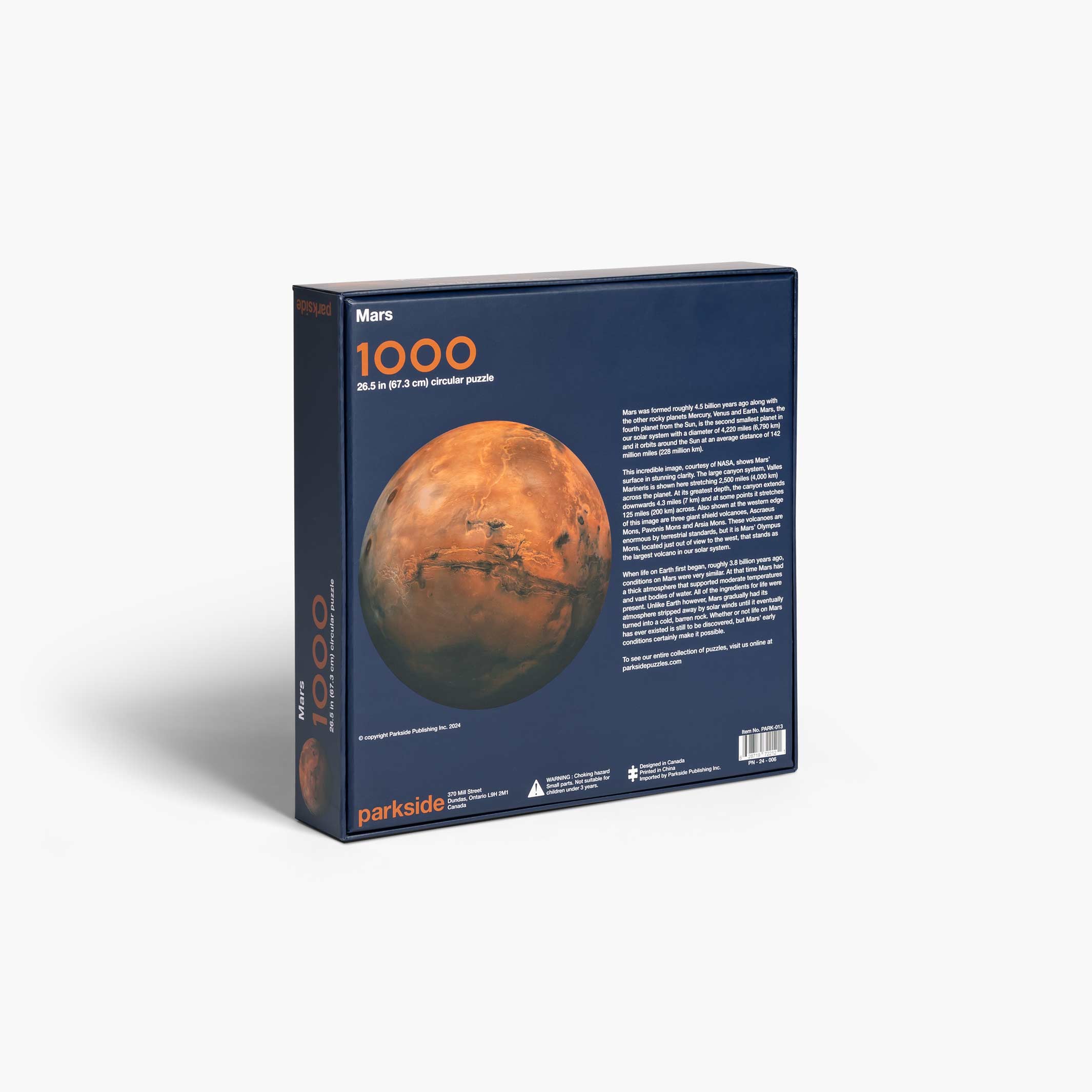 MARS - 1.000 Teile Puzzle des Mars | parkside
