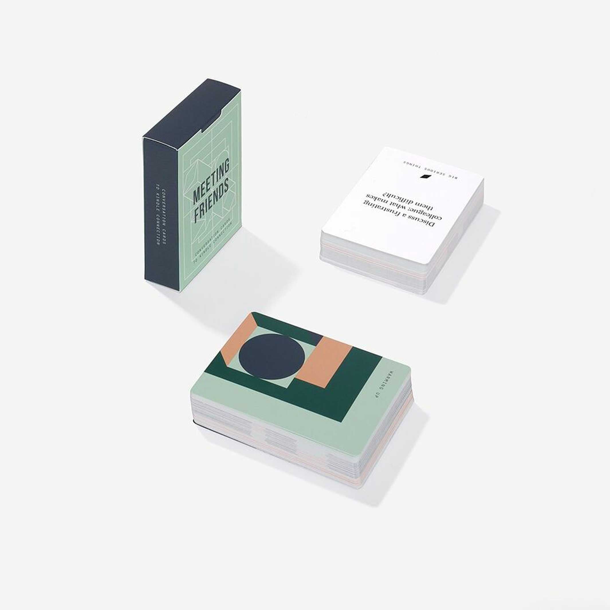 MEETING FRIENDS | JEU DE CARTES | Édition anglaise | The School of Life