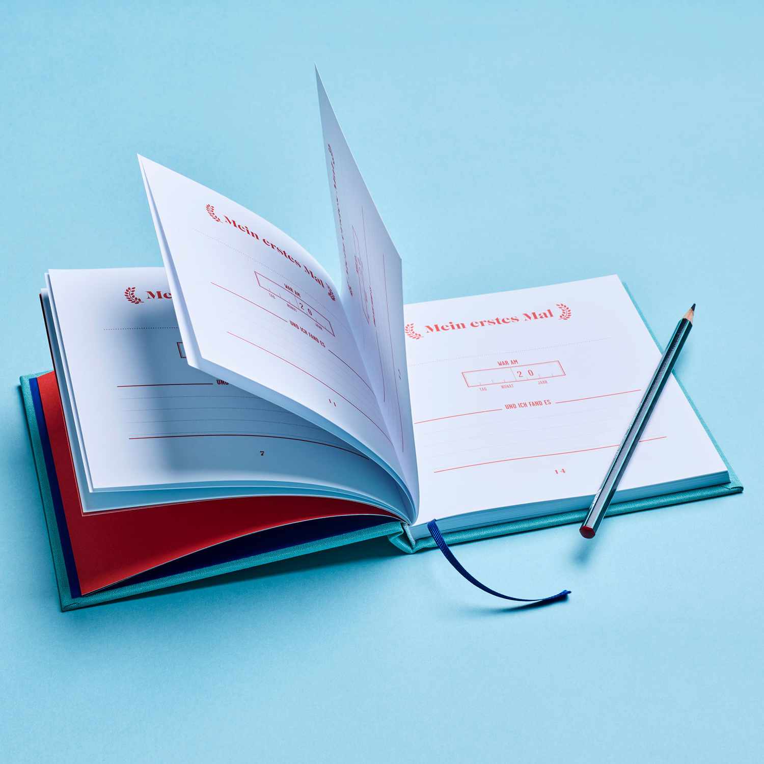 MEIN 1. MAL | Die wunderbaren Jahre unserer Kinder | TAGEBUCH für deine 1. MALE | Stratier